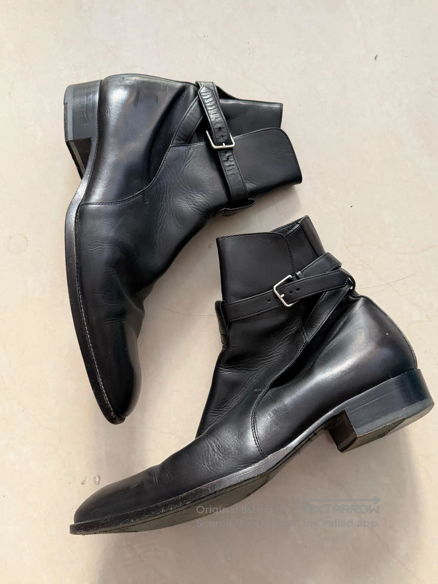 Saint Laurent Paris Saint Laurent SLP Black Leather Chelsea Boots. Size US 8 / EU 41 - 3 Thumbnail