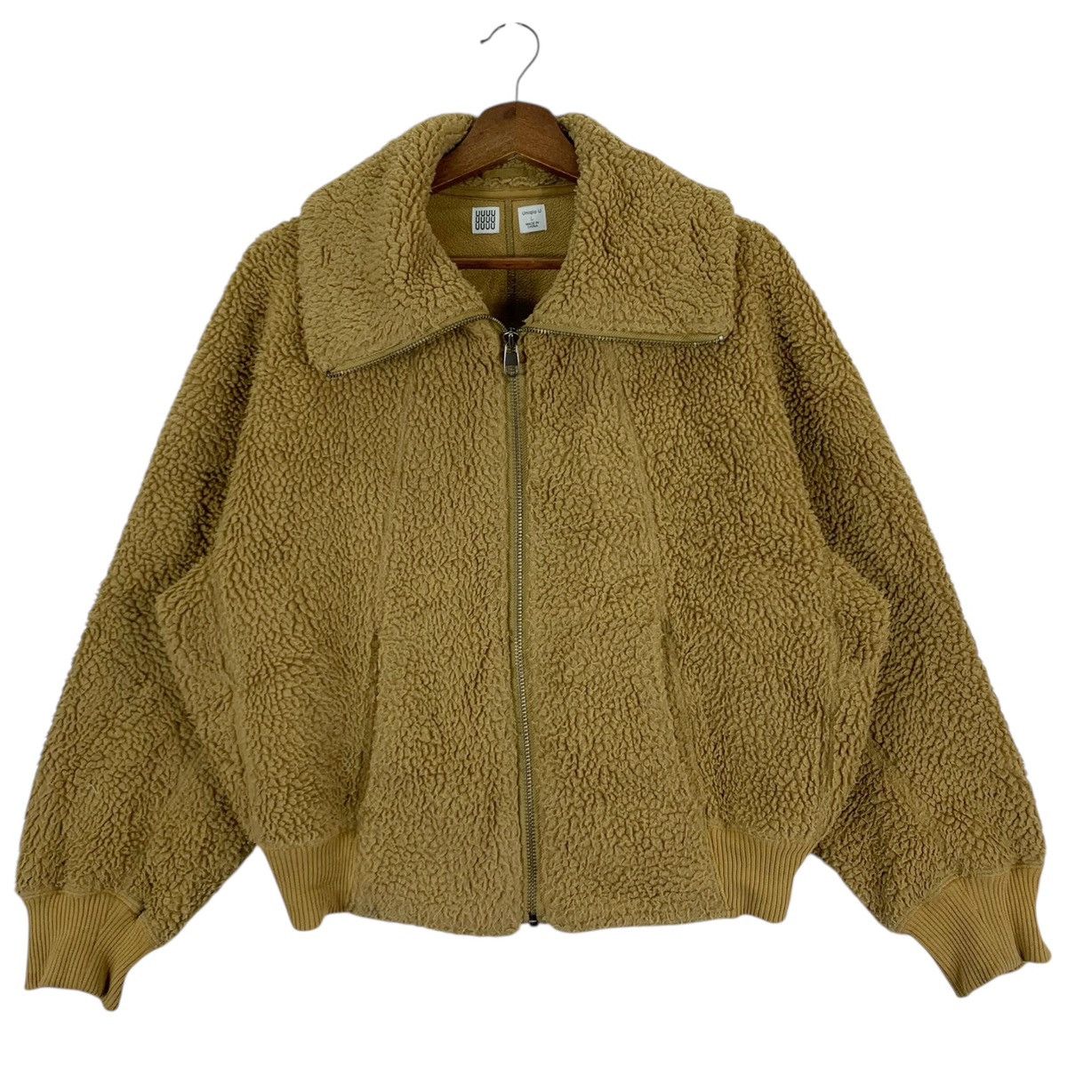 Japanese Brand × Undercover × Uniqlo VINTAGE UNIQLO UU SHERPA BOMBER JACKET Size US L / EU 52-54 / 3 - 1 Thumbnail