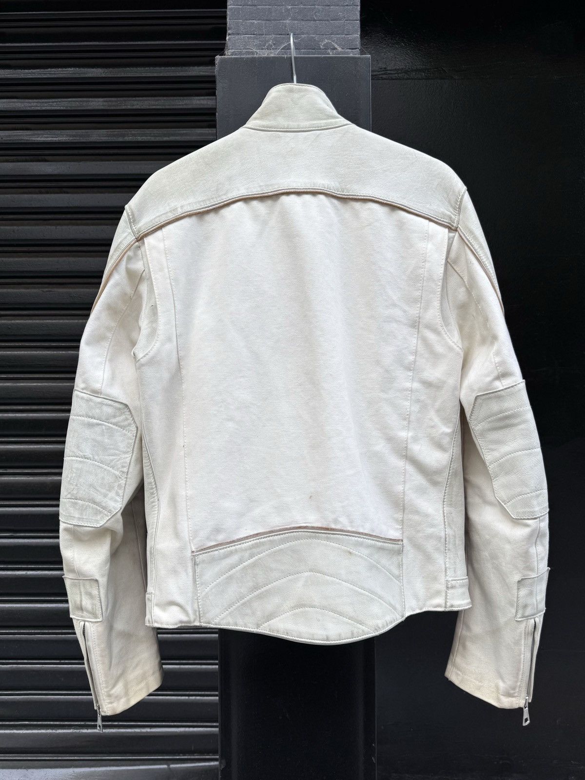 Maison Margiela Maison Martin Margiela SS05 Distressed Leather Biker Jacket Size US M / EU 48-50 / 2 - 7 Thumbnail