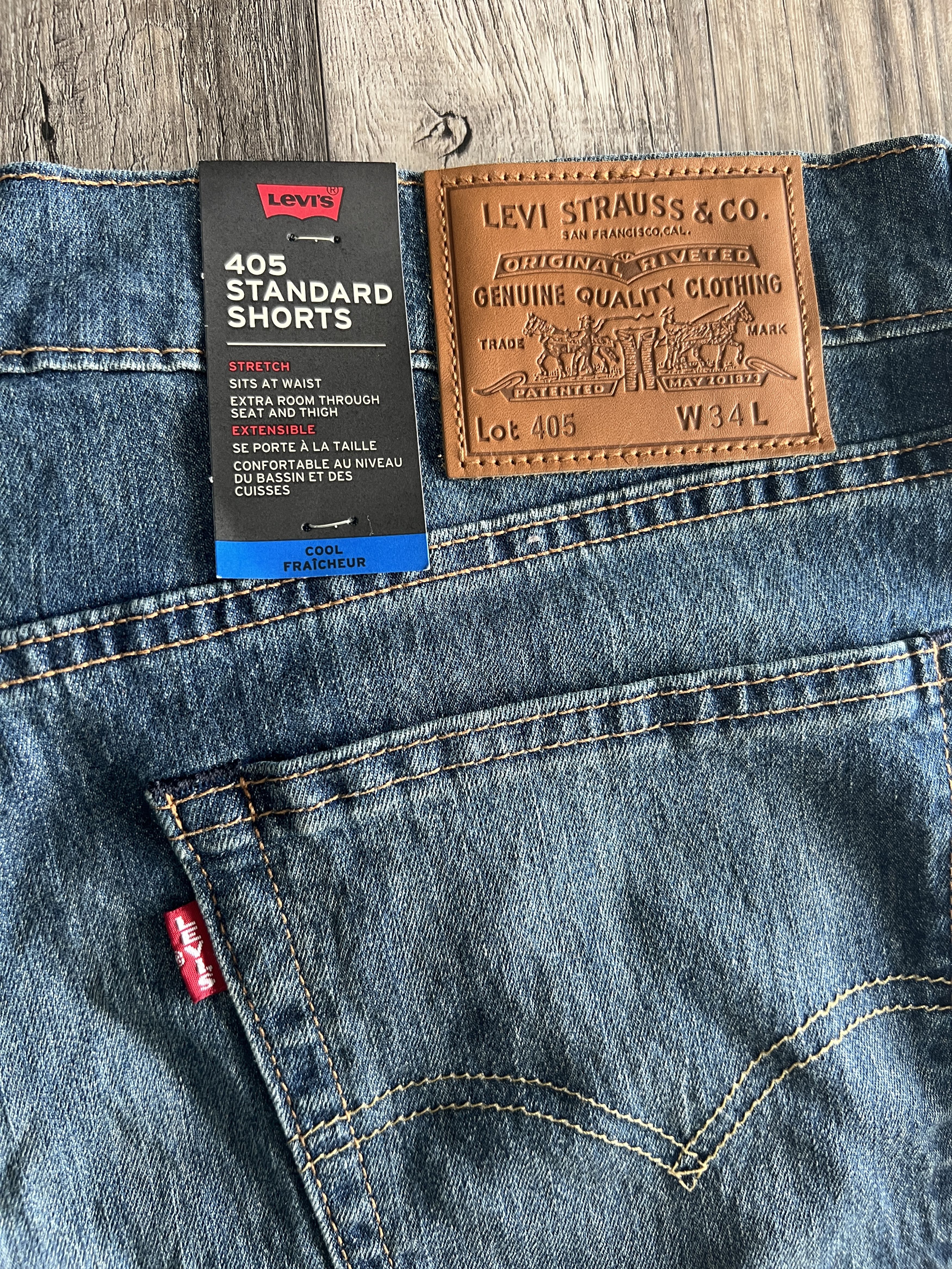 Levi's Levis Beruda Denim Shorts Size US 34 / EU 50 - 3 Thumbnail