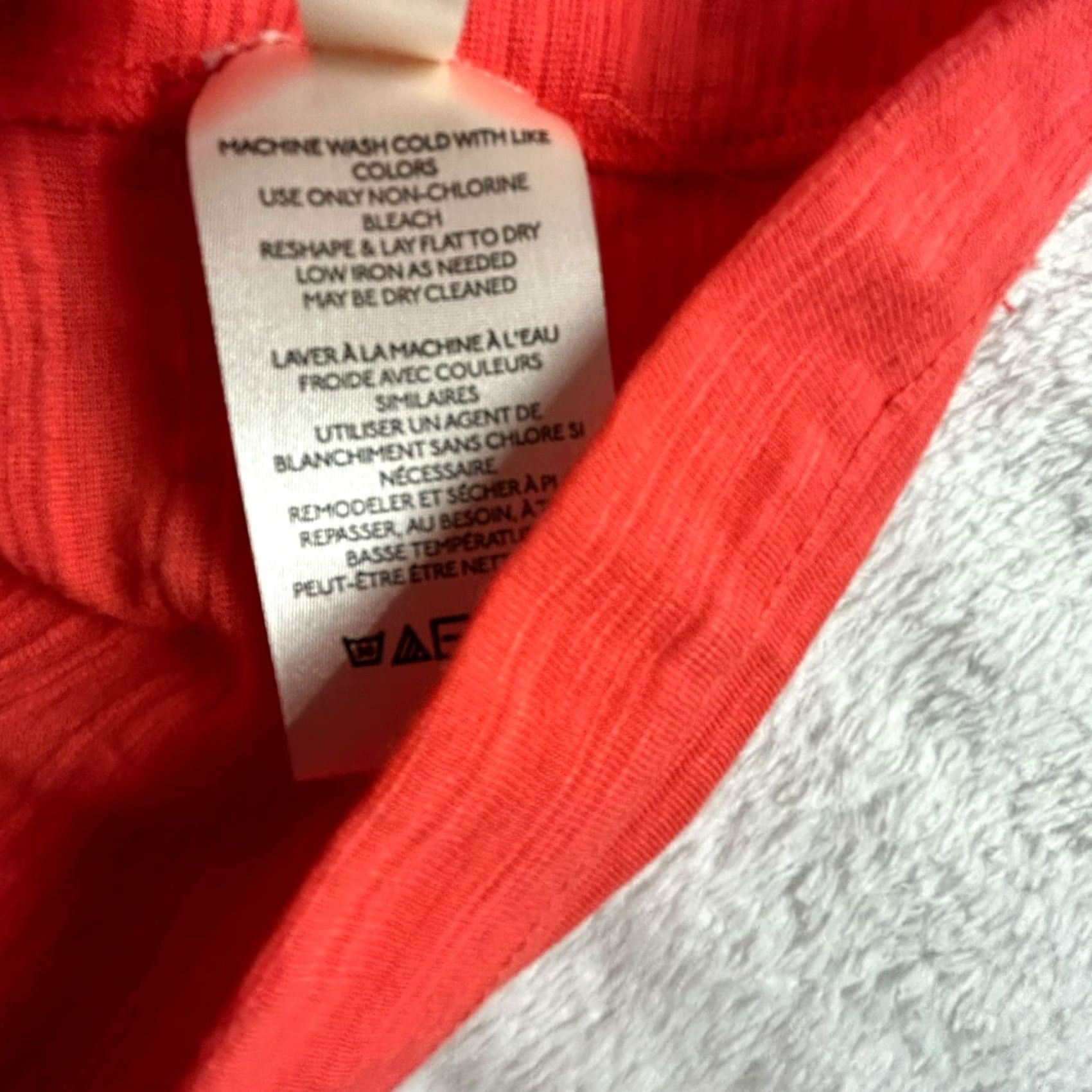 Anthropologie Anthropologie Women's Square Neck Short Sleeve Casual Blouse Red Medium NWT Size M / US 6-8 / IT 42-44 - 4 Thumbnail