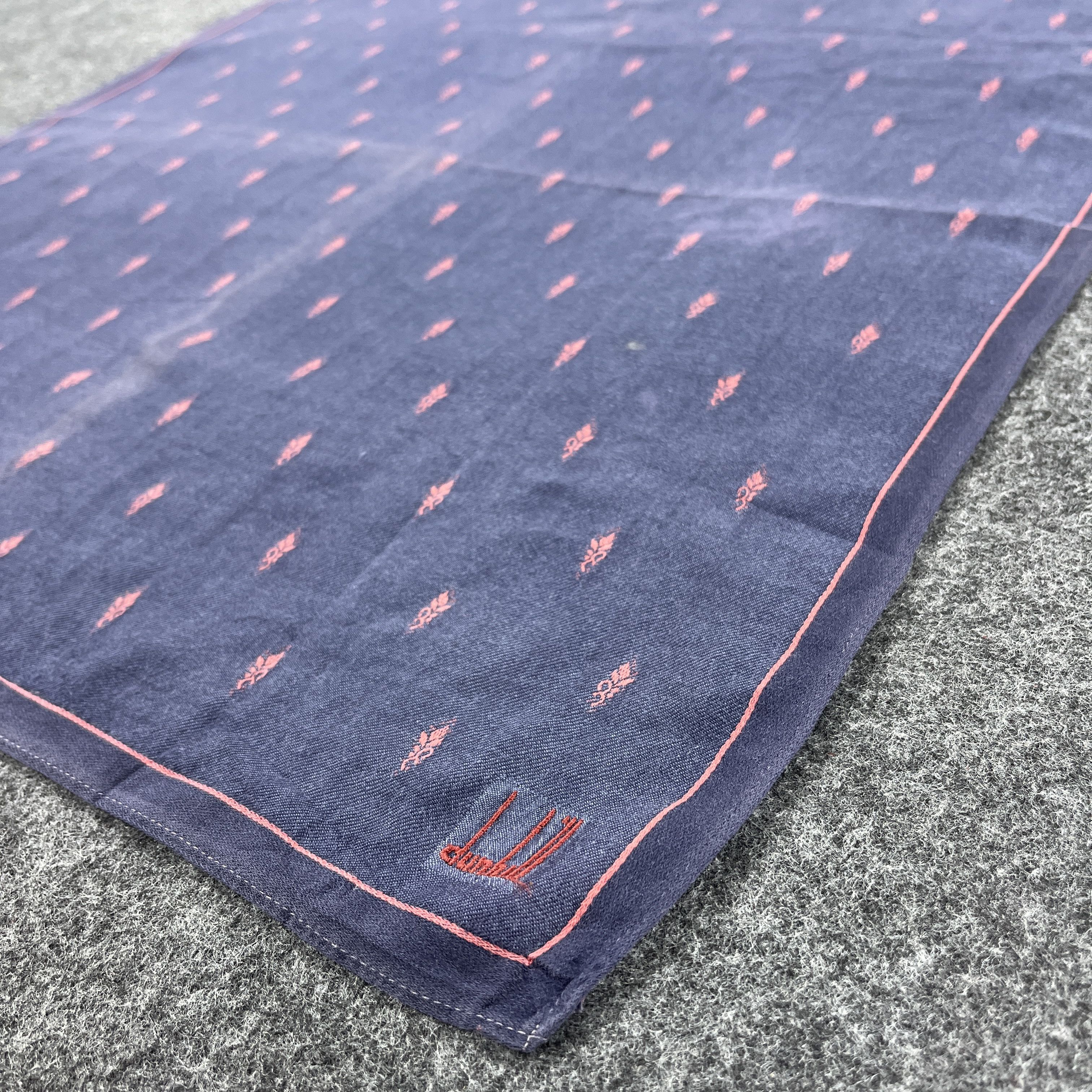 Alfred Dunhill × Vintage Alfred Dunhill Handkerchief / Bandana / Neckerchief B209 Size ONE SIZE - 5 Thumbnail