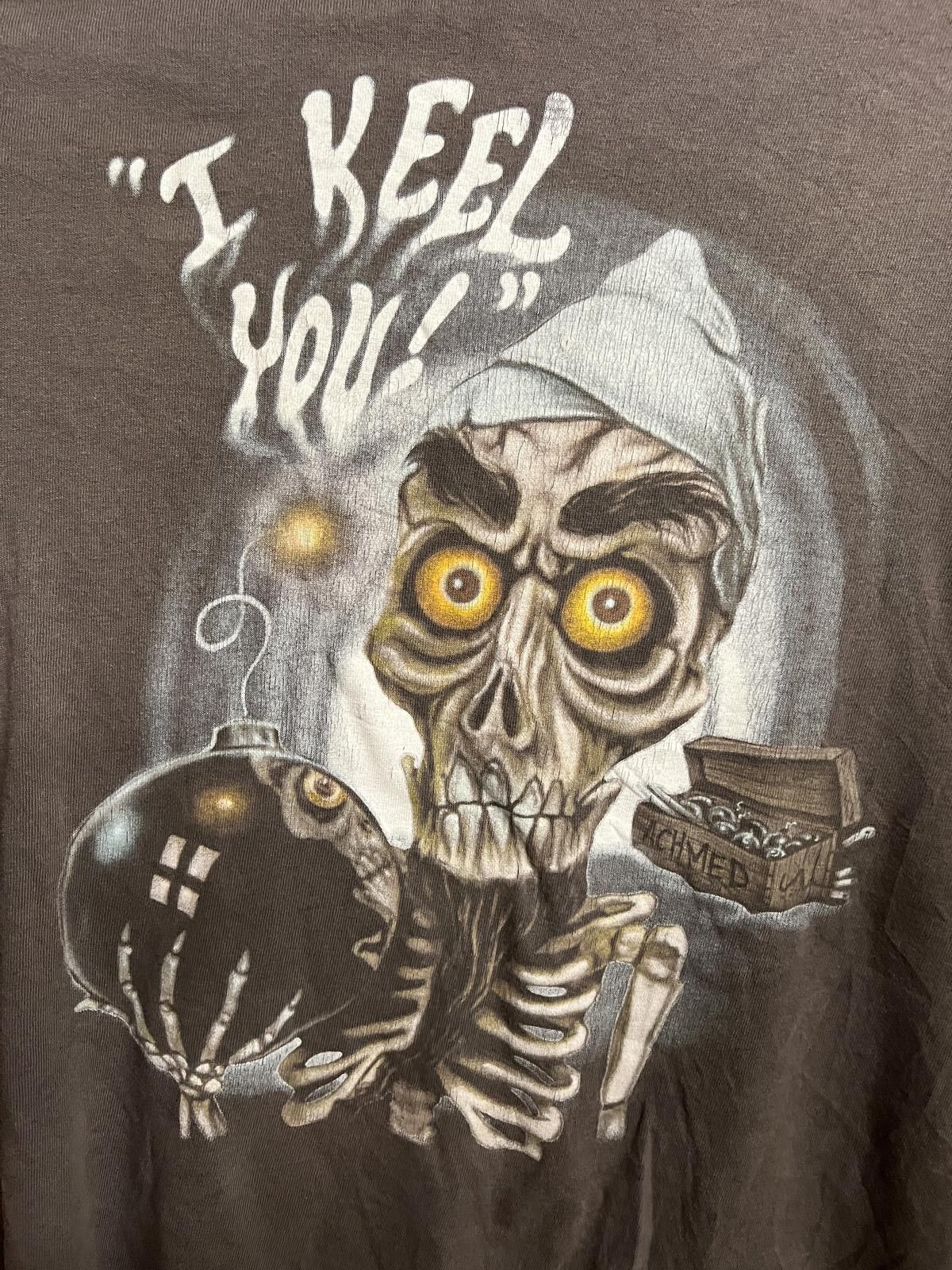 Gildan Jeff Dunahm Faded Tee - I Keel You! Achmed Shirt M Size US M / EU 48-50 / 2 - 3 Thumbnail