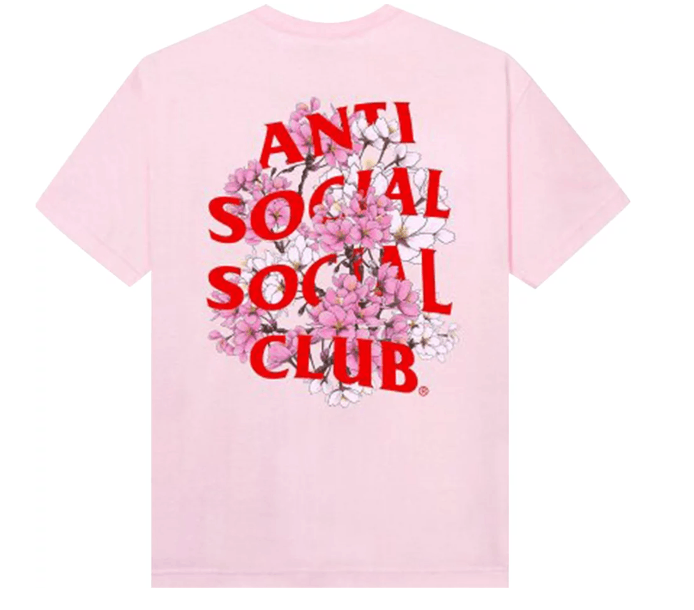 Anti Social Social Club Nihon Pink Tee Japan Exclusive New