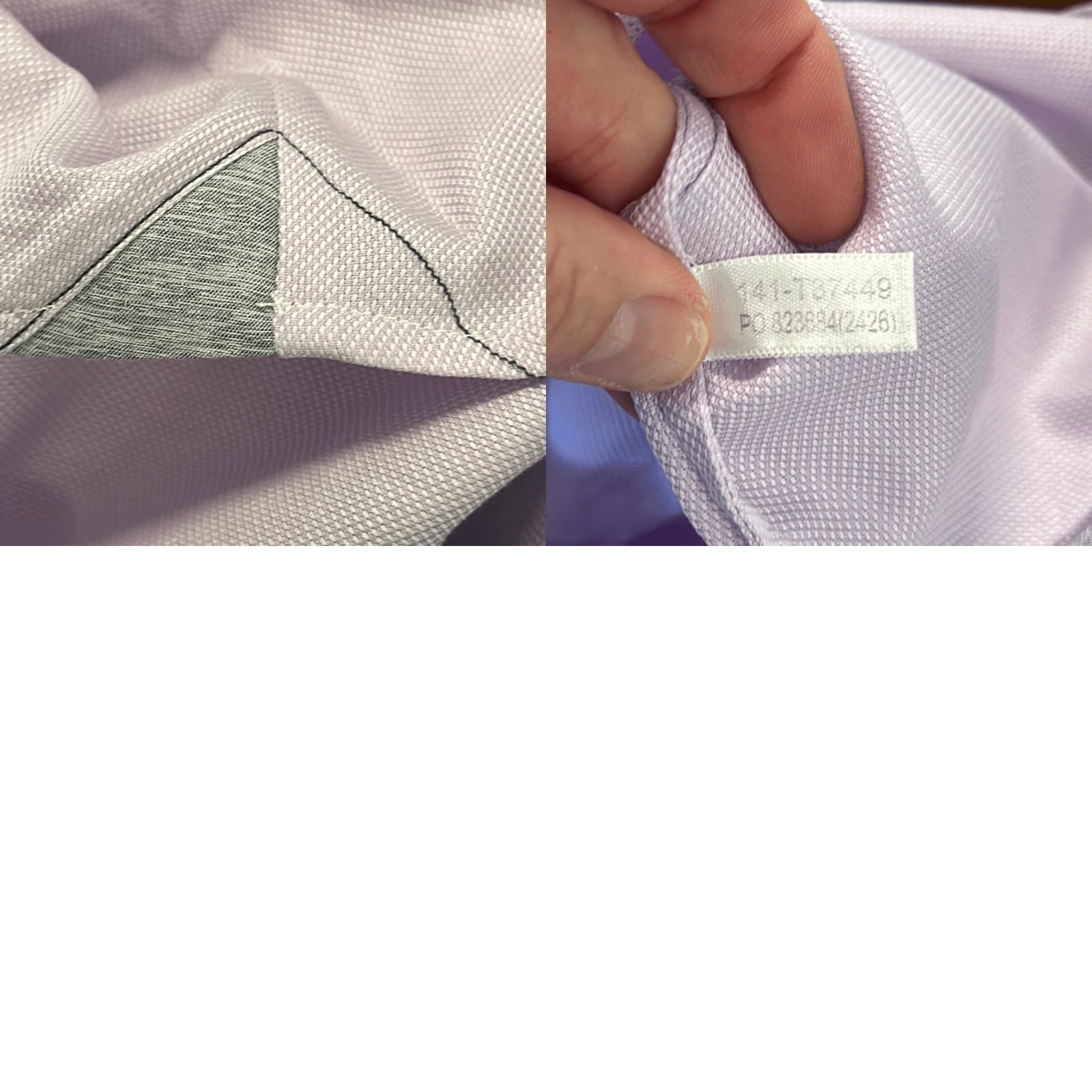 Tommy Bahama Tommy Bahama Dress Shirt L Large Pink Long Sleeve Island Modern Fit Button-Up Men Blue Cream Color Size 42R - 8 Thumbnail