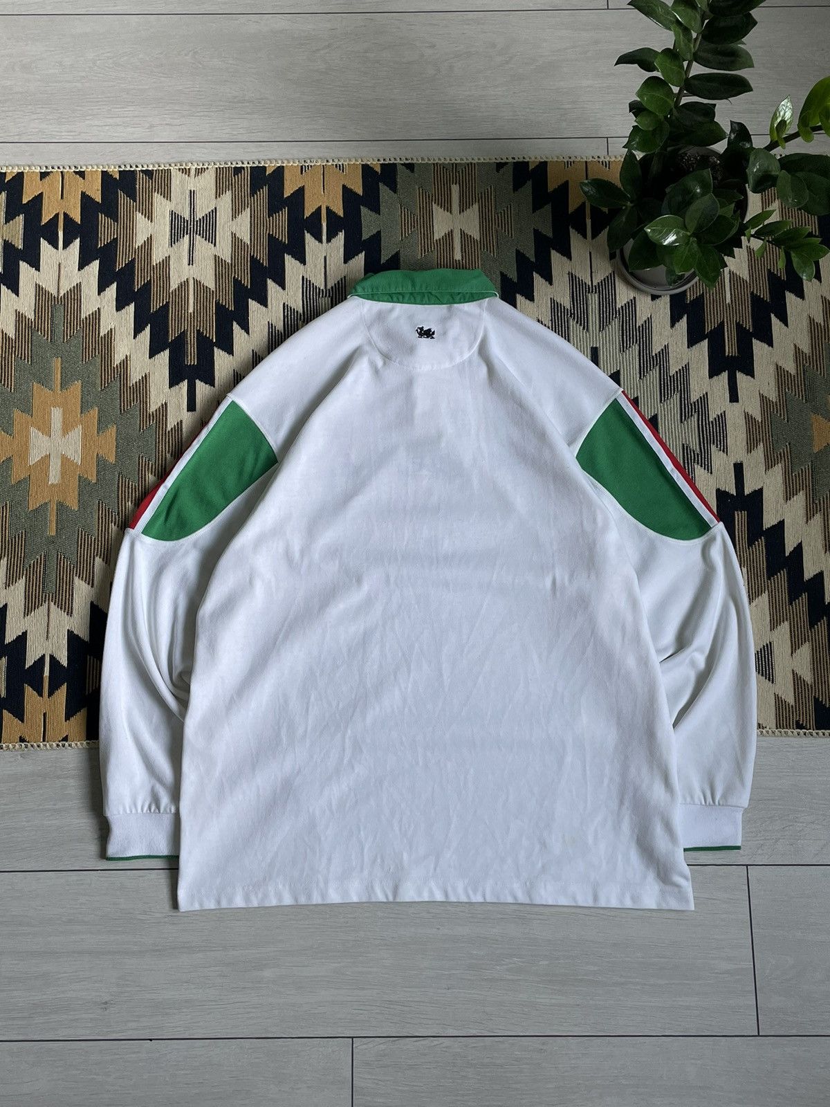 Reebok × Vintage Vintage Reebok WRU World Cup 2003 Rugby Longsleve Size US L / EU 52-54 / 3 - 10 Thumbnail