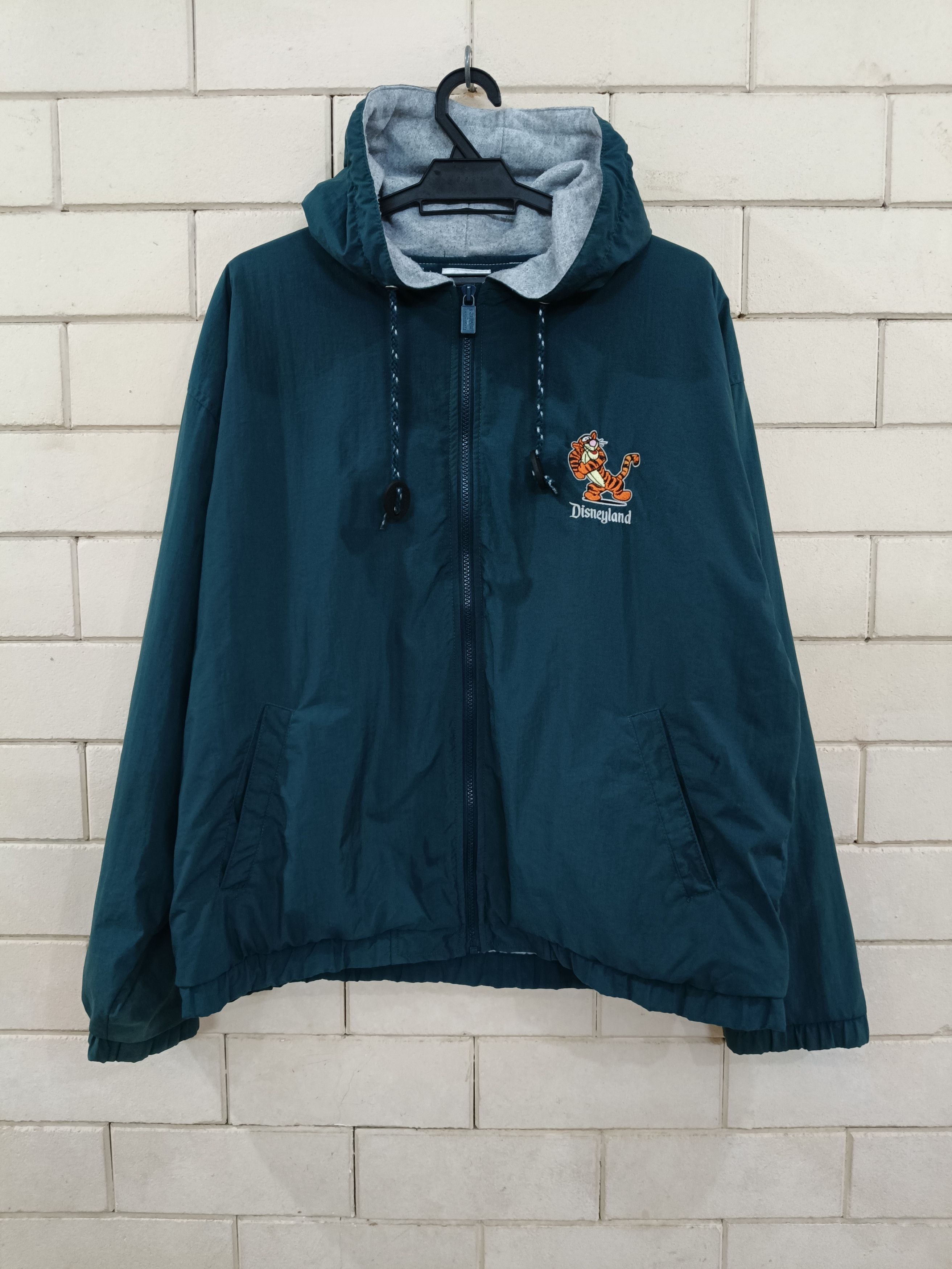 Disney × Vintage Vintage Mickey Inc Tigger Green Lined Windbreaker Size US M / EU 48-50 / 2 - 10 Thumbnail