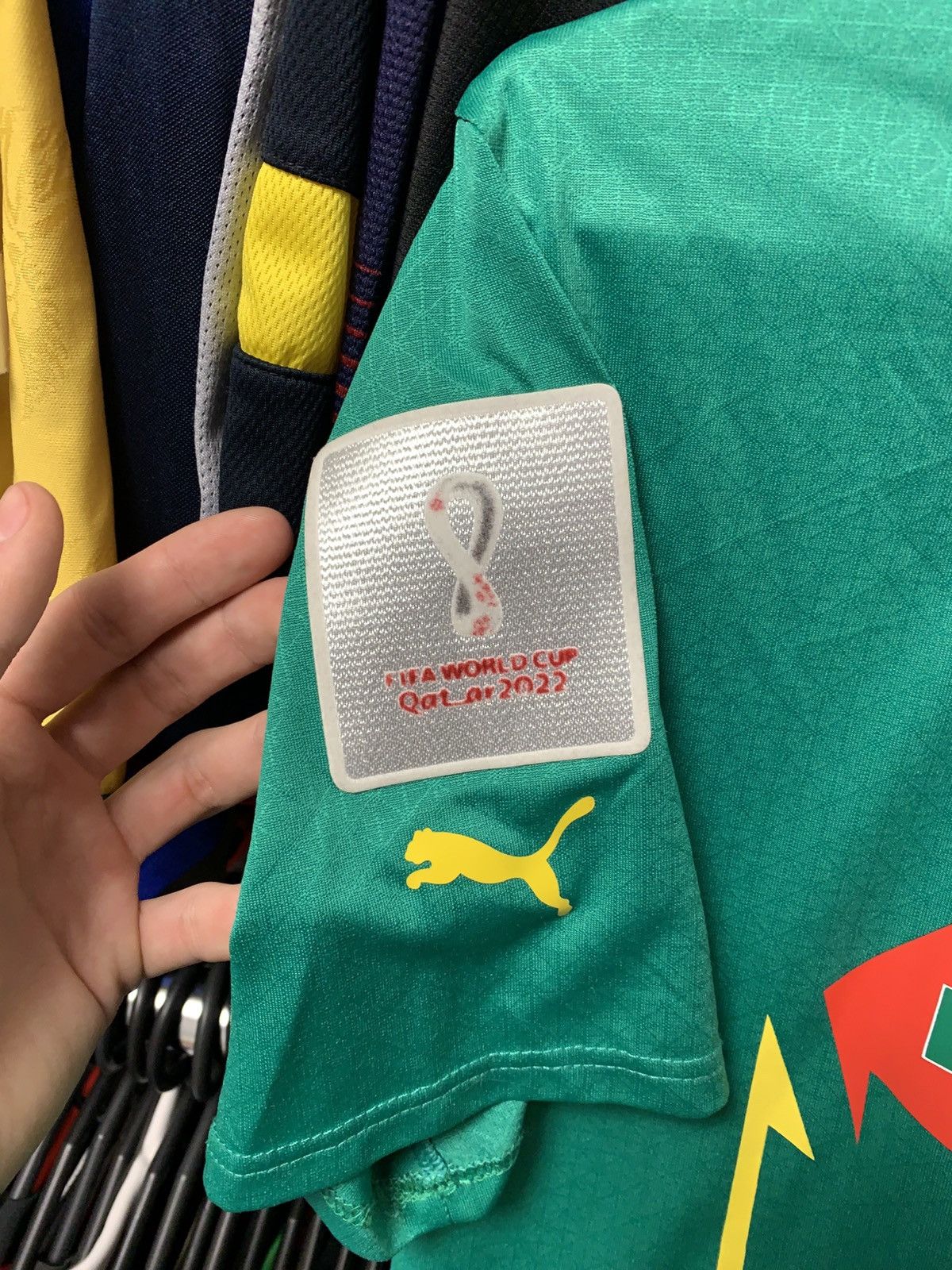 Puma 🔥PUMA SENEGAL WORLD CUP 2022 HOME PLAYER ISSUE SOCCER JERSEY Size US M / EU 48-50 / 2 - 5 Thumbnail
