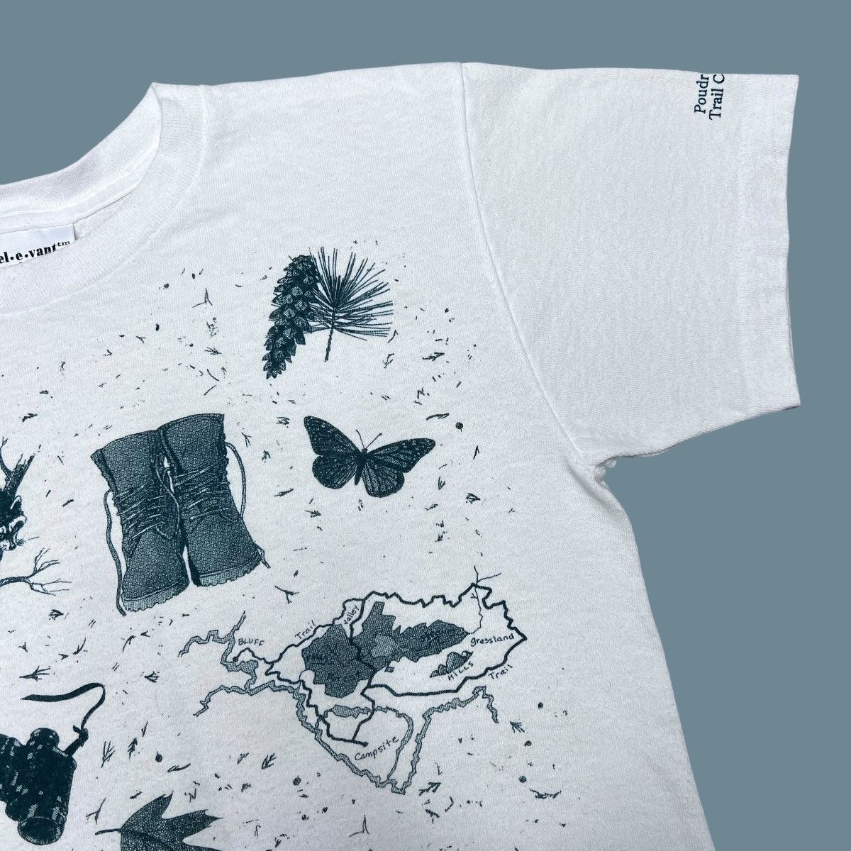 Vintage Vintage 1995 Relevant Products Nature Wear Double Sided Tee Size US S / EU 44-46 / 1 - 9 Thumbnail