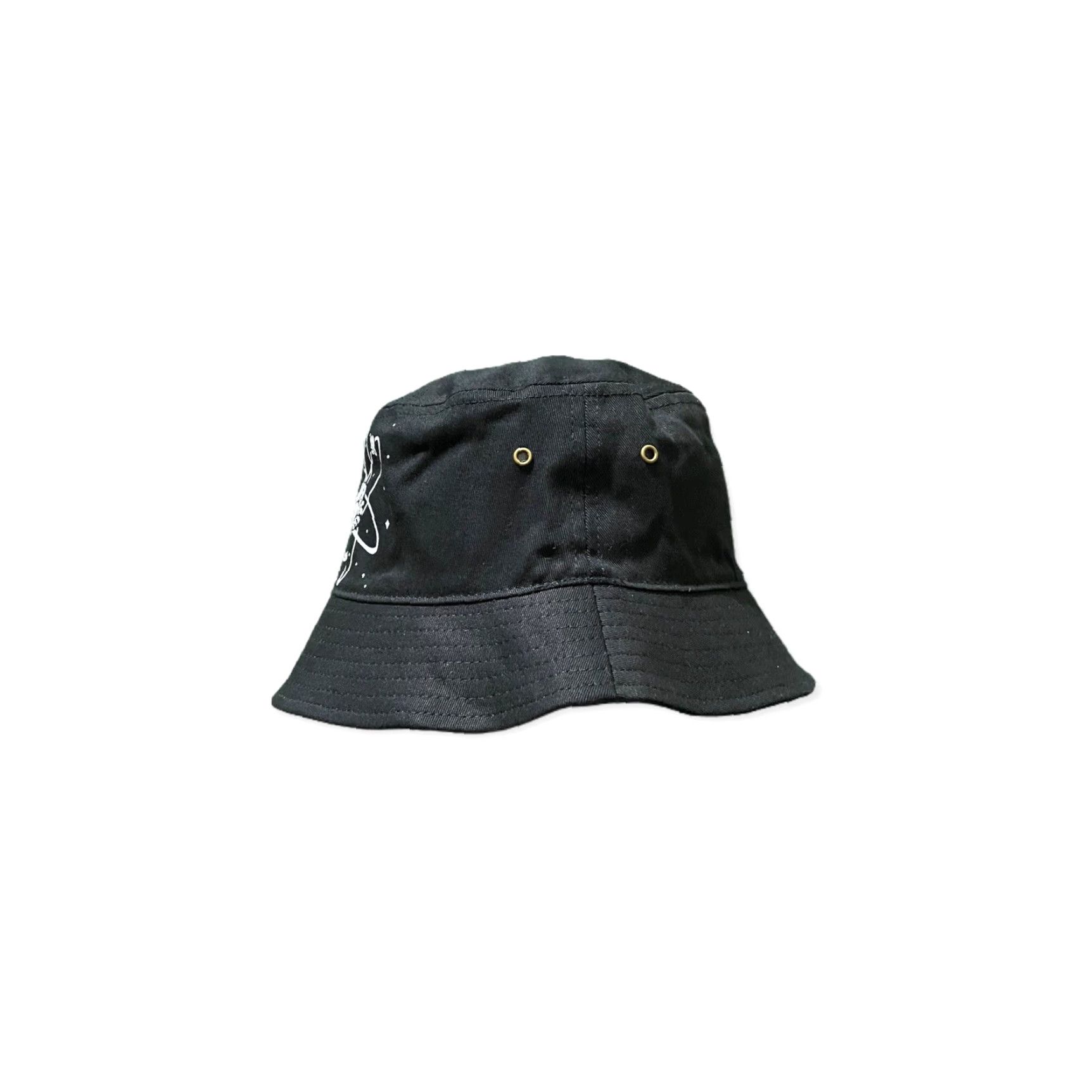 Vintage G Space Bucket Hat Unisex Adults S/M Black Size ONE SIZE - 4 Thumbnail