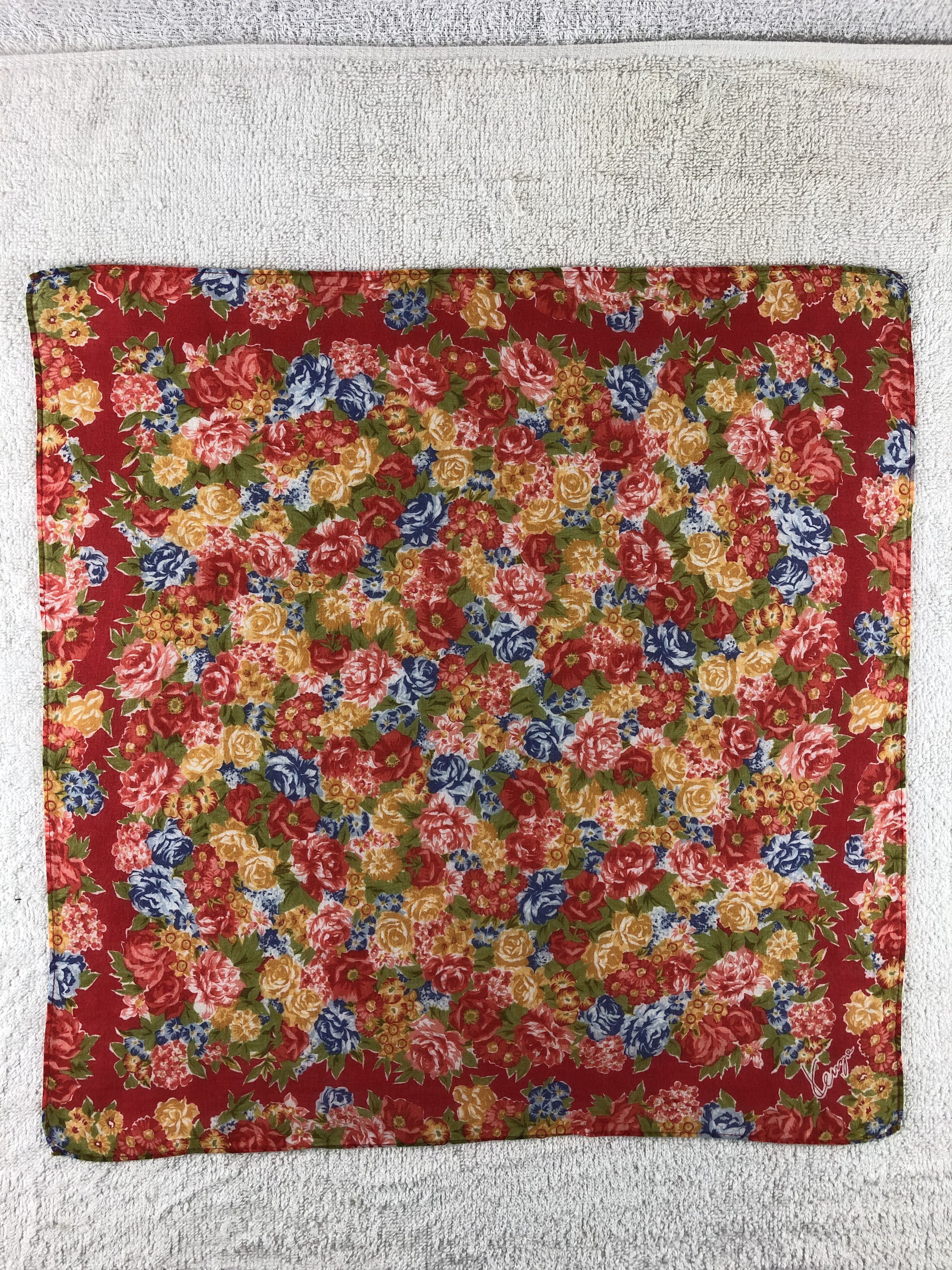 Kenzo × Vintage Kenzo Handkerchief / Bandana / Neckerchief Size ONE SIZE - 3 Thumbnail