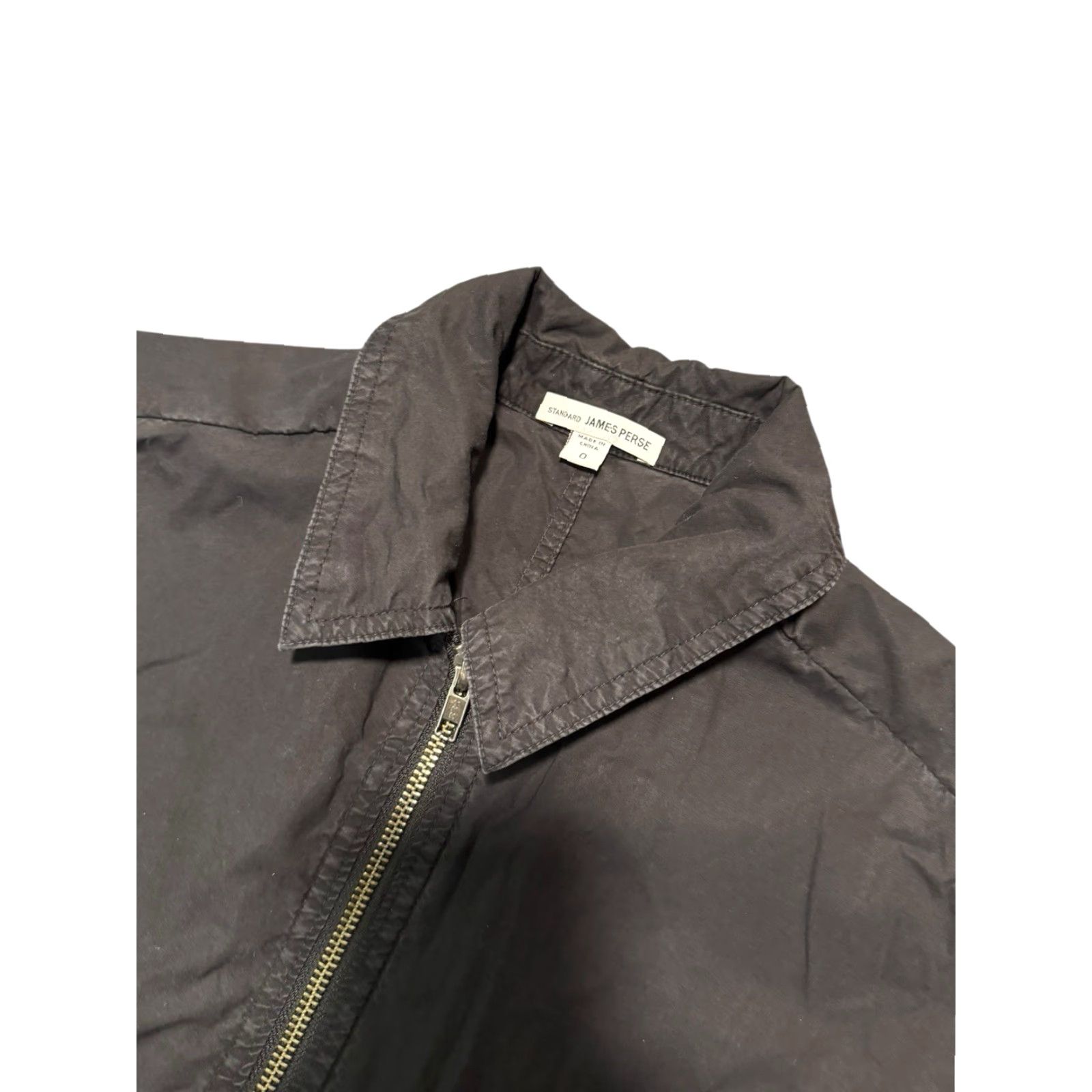 James Perse JAMES PERSE Bomber Jacket Womens Size 0 Black Zip Long Sleeve Utility Casual JACKET Size XS / US 0-2 / IT 36-38 - 5 Thumbnail