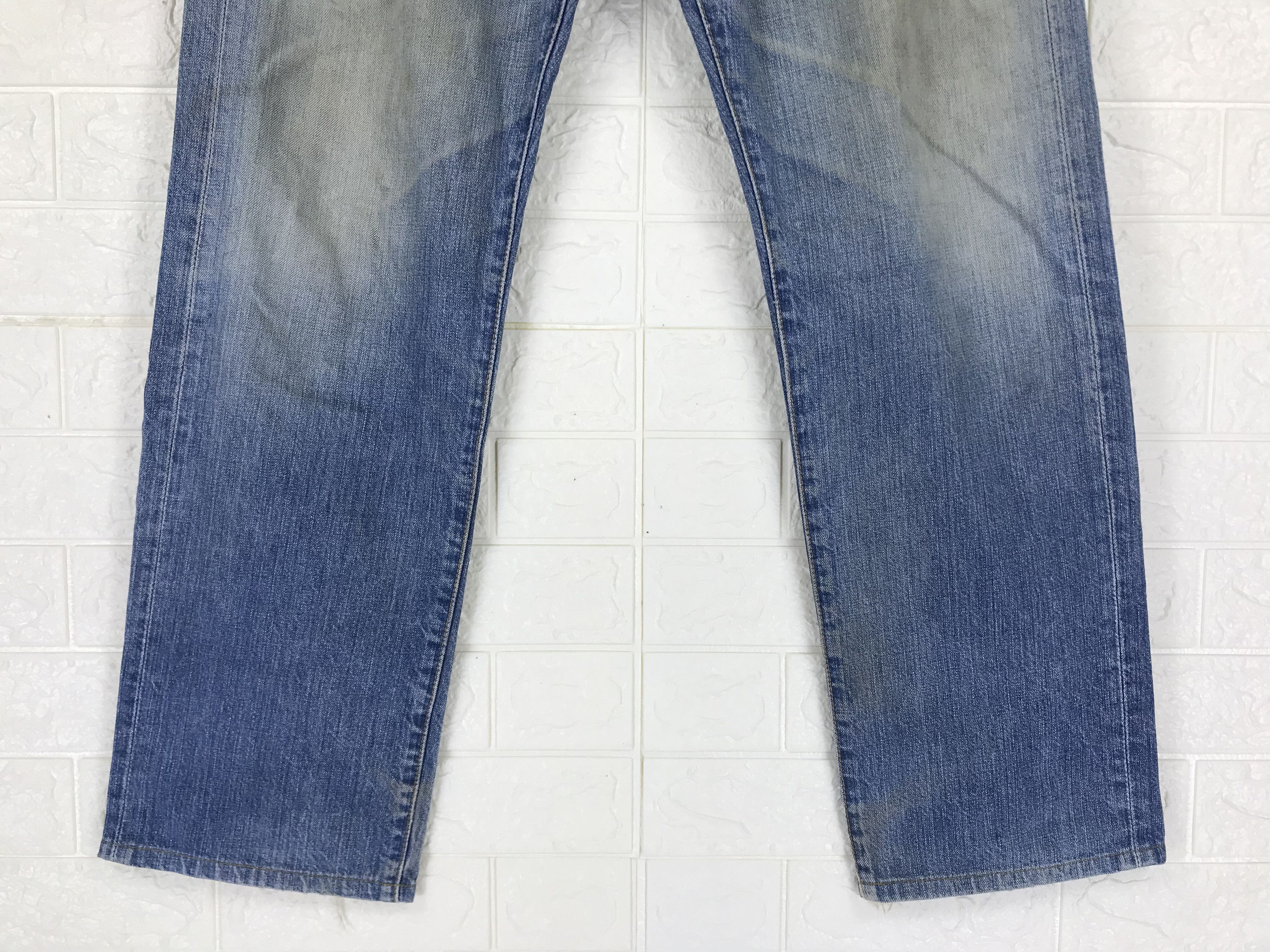 Levi's Vintage Levi's 501 Mud Wash Jeans Distressed Denim Size US 34 / EU 50 - 4 Thumbnail