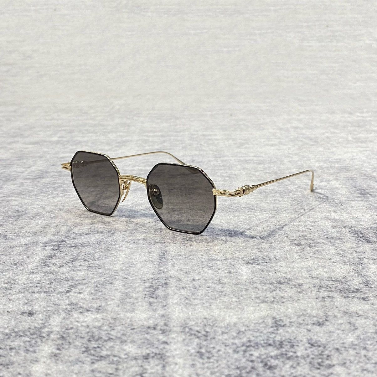 Chrome Hearts CHROME HEARTS EVACULATION MATTE BLACK/GOLD PLATED Size ONE SIZE - 1 Thumbnail