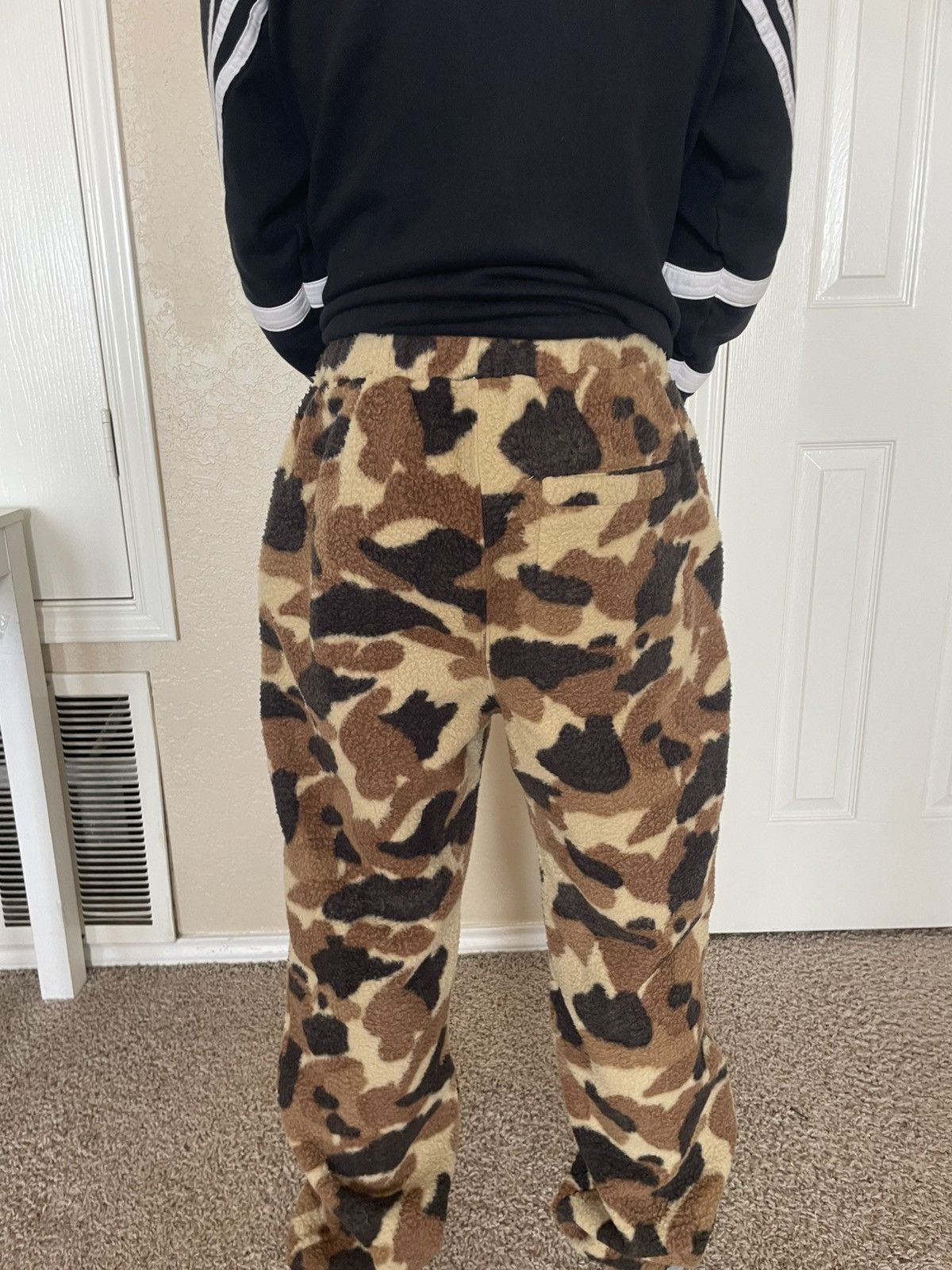 Stussy Camo Fleece Joggers Size US 28 / EU 44 - 5 Thumbnail