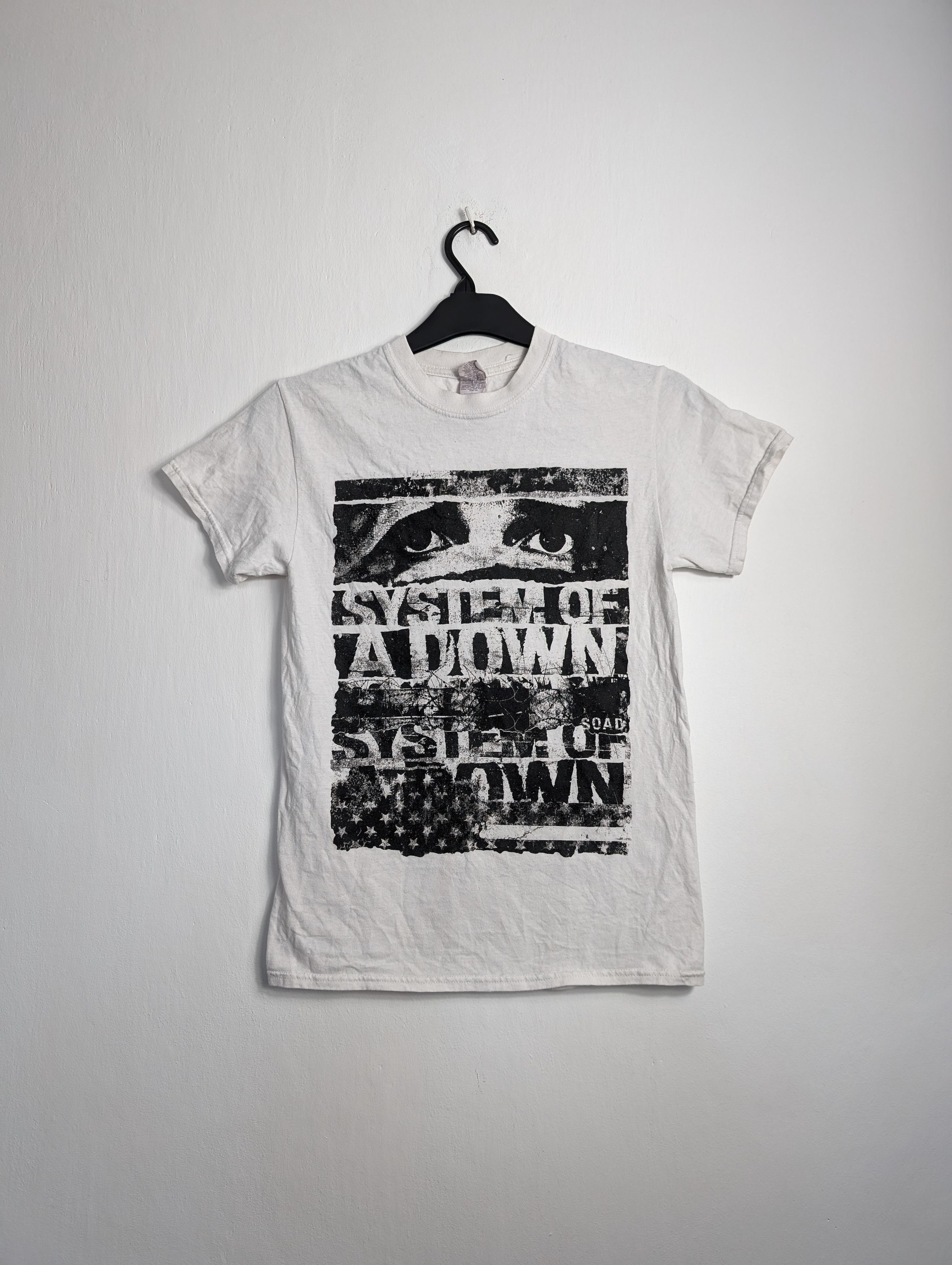 Band Tees × Vintage System Of A Down 2006 Tour Band T-Shirt Vintage Rock Merch Size US S / EU 44-46 / 1 - 1 Thumbnail