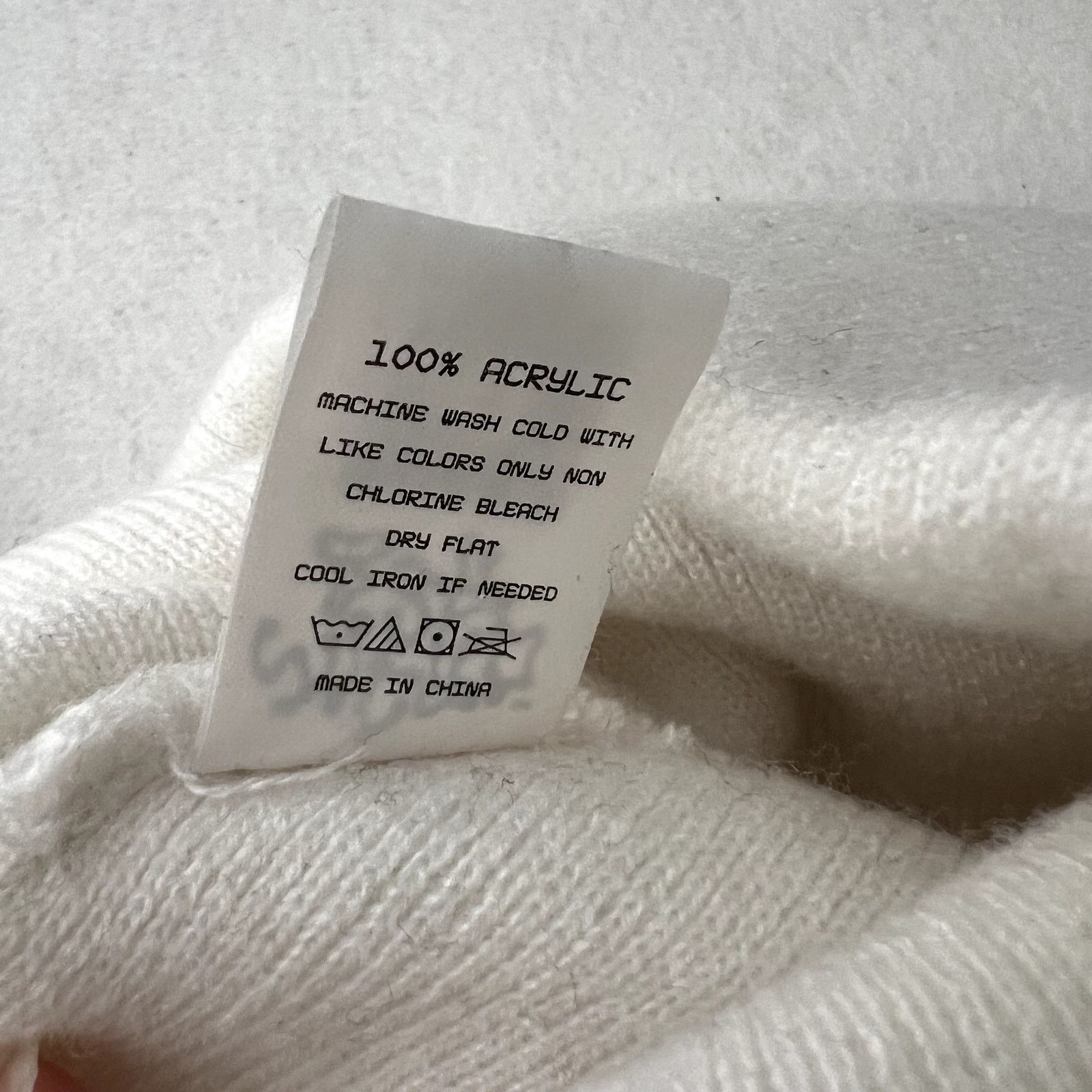 Other Micro Bar White Beanie Hat Size ONE SIZE - 6 Thumbnail
