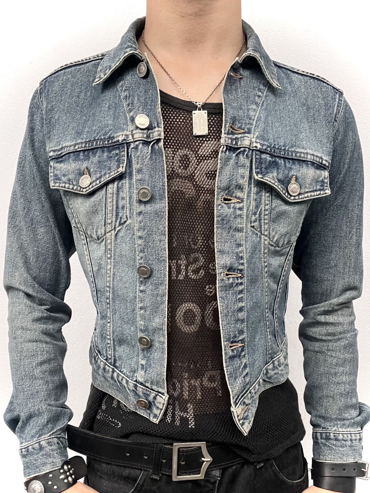 Gucci 2000s Gucci by Tom Ford Denim Jacket Size US S / EU 44-46 / 1 - 1 Thumbnail