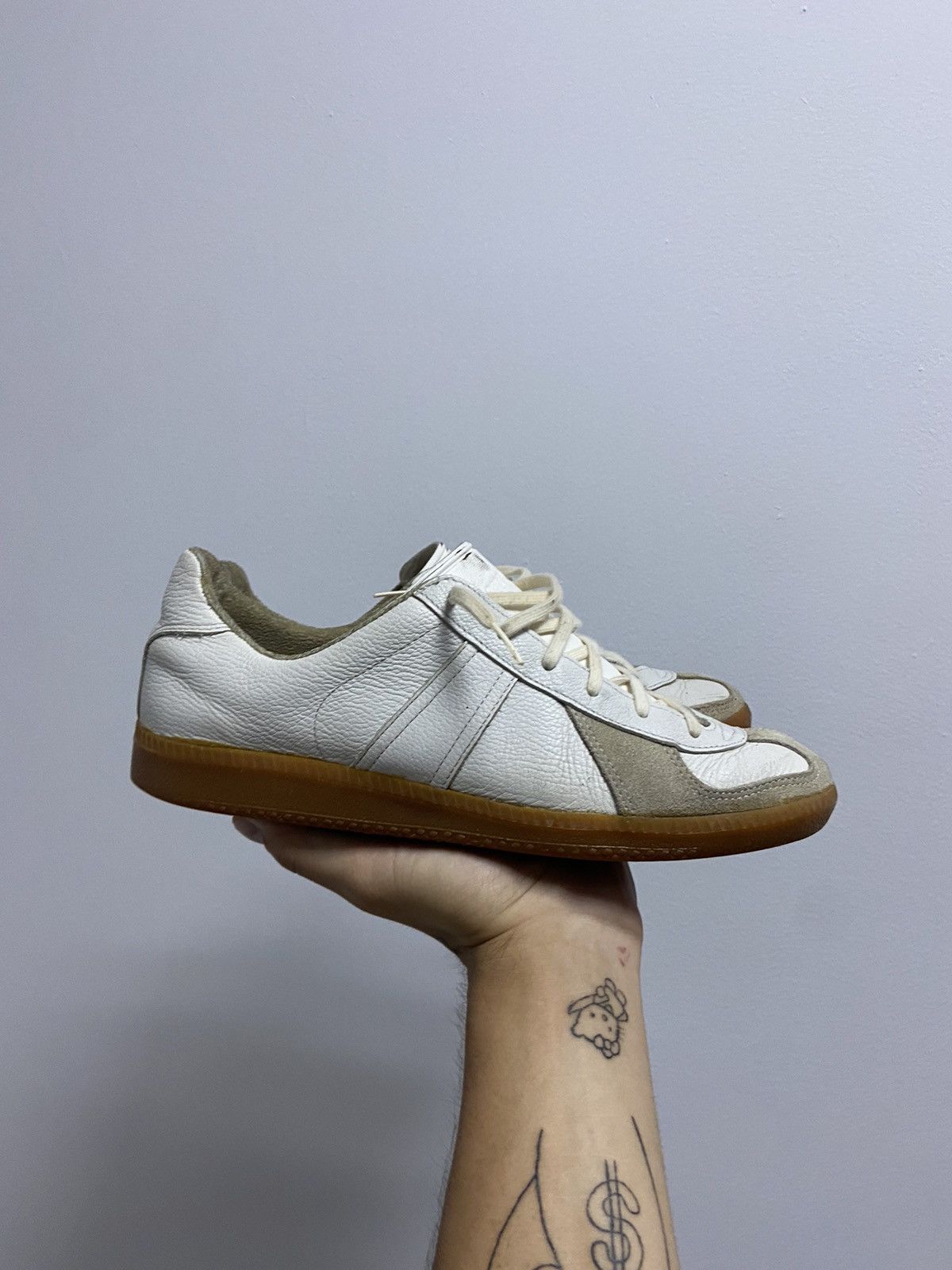 Vintage GAT BW 260 Sport Leather Trainers Vintage Shoes Sneakers Size US 7.5 / EU 40-41 - 2 Thumbnail