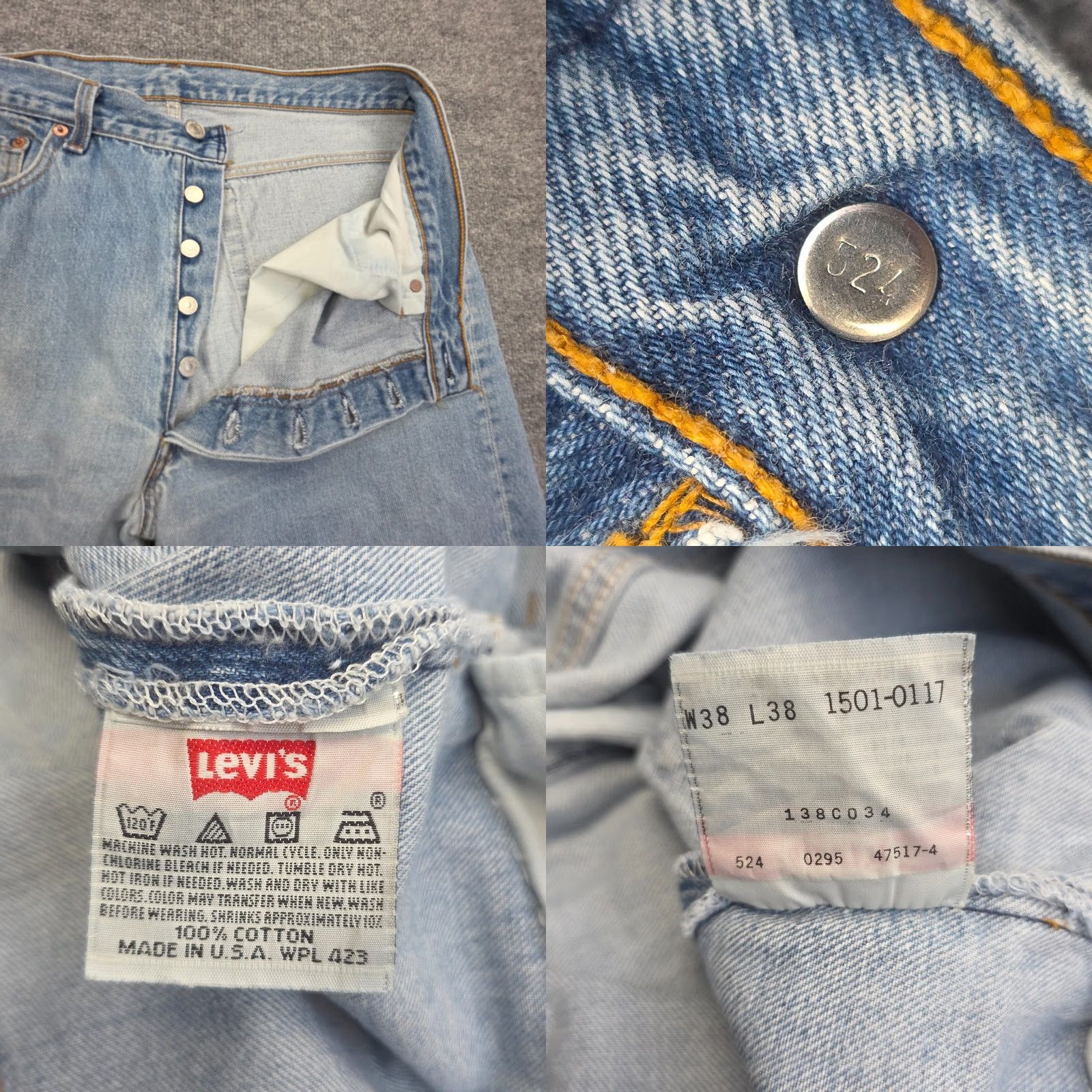 Levi's Item Specifications: Size: 8.5 Size US 34 / EU 50 - 8 Thumbnail