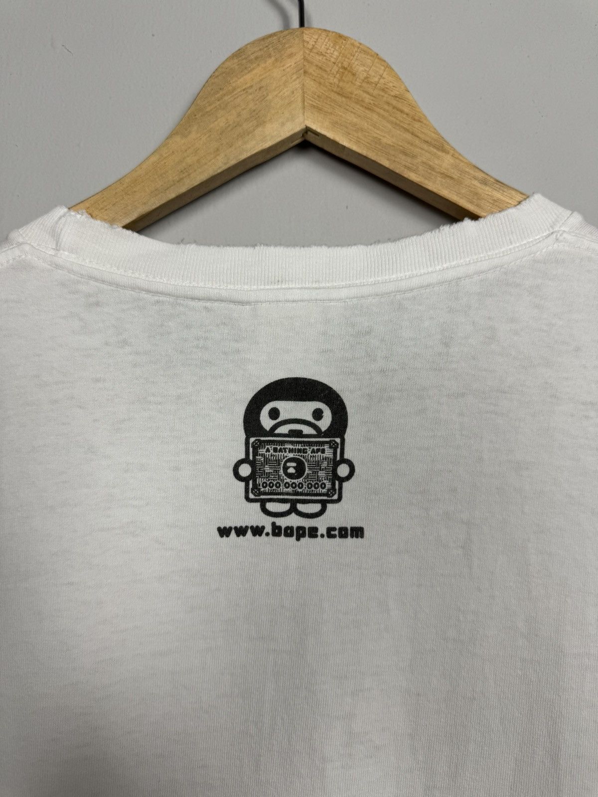 Bape Distressed Baby Milo & Friends By A Bathing Ape Bape Tee Size US L / EU 52-54 / 3 - 4 Thumbnail