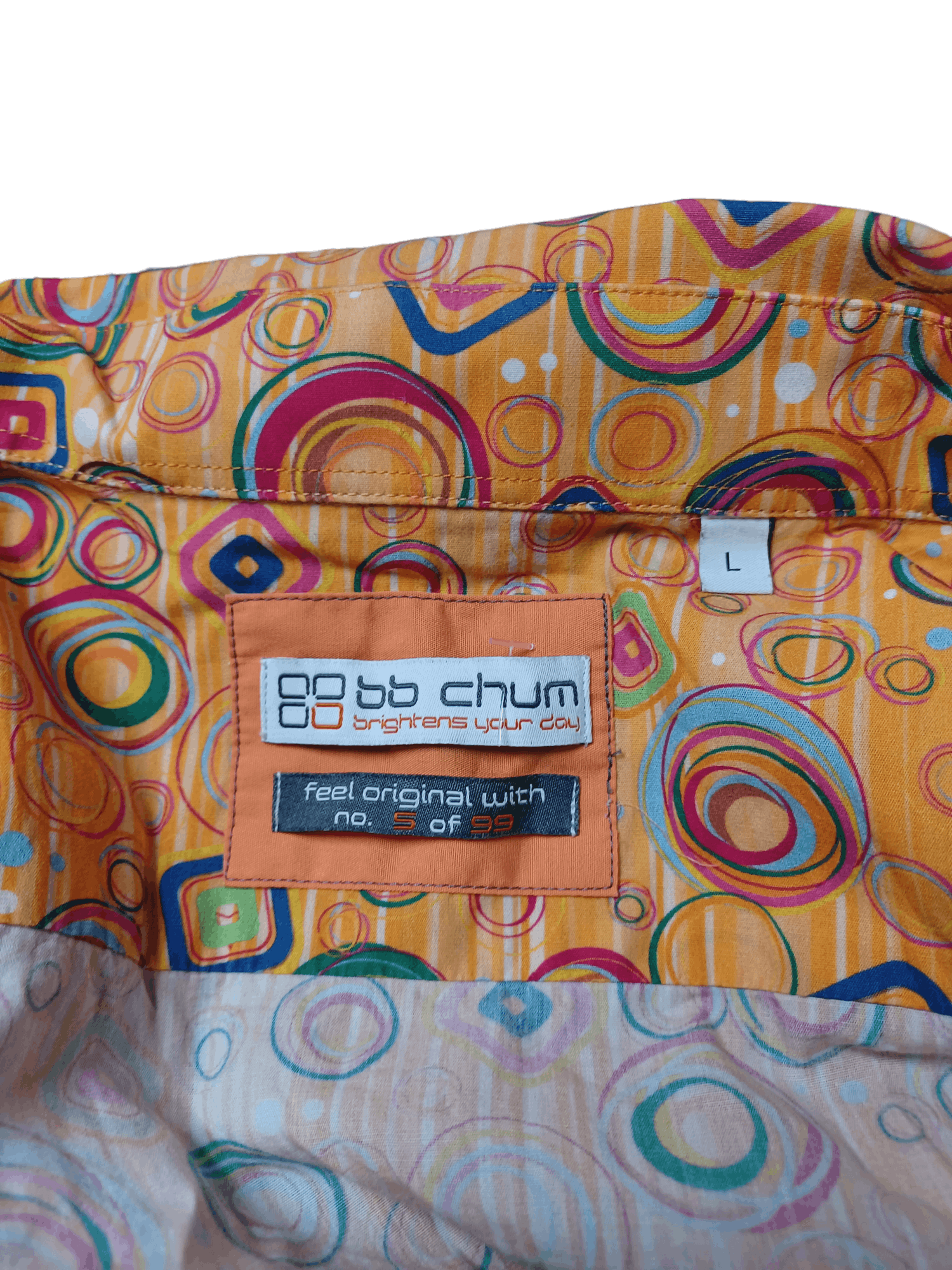 Other BB CHUM CRAZY PRINT ALL OVER ME MADE IN EU SHIRT Size US L / EU 52-54 / 3 - 4 Thumbnail