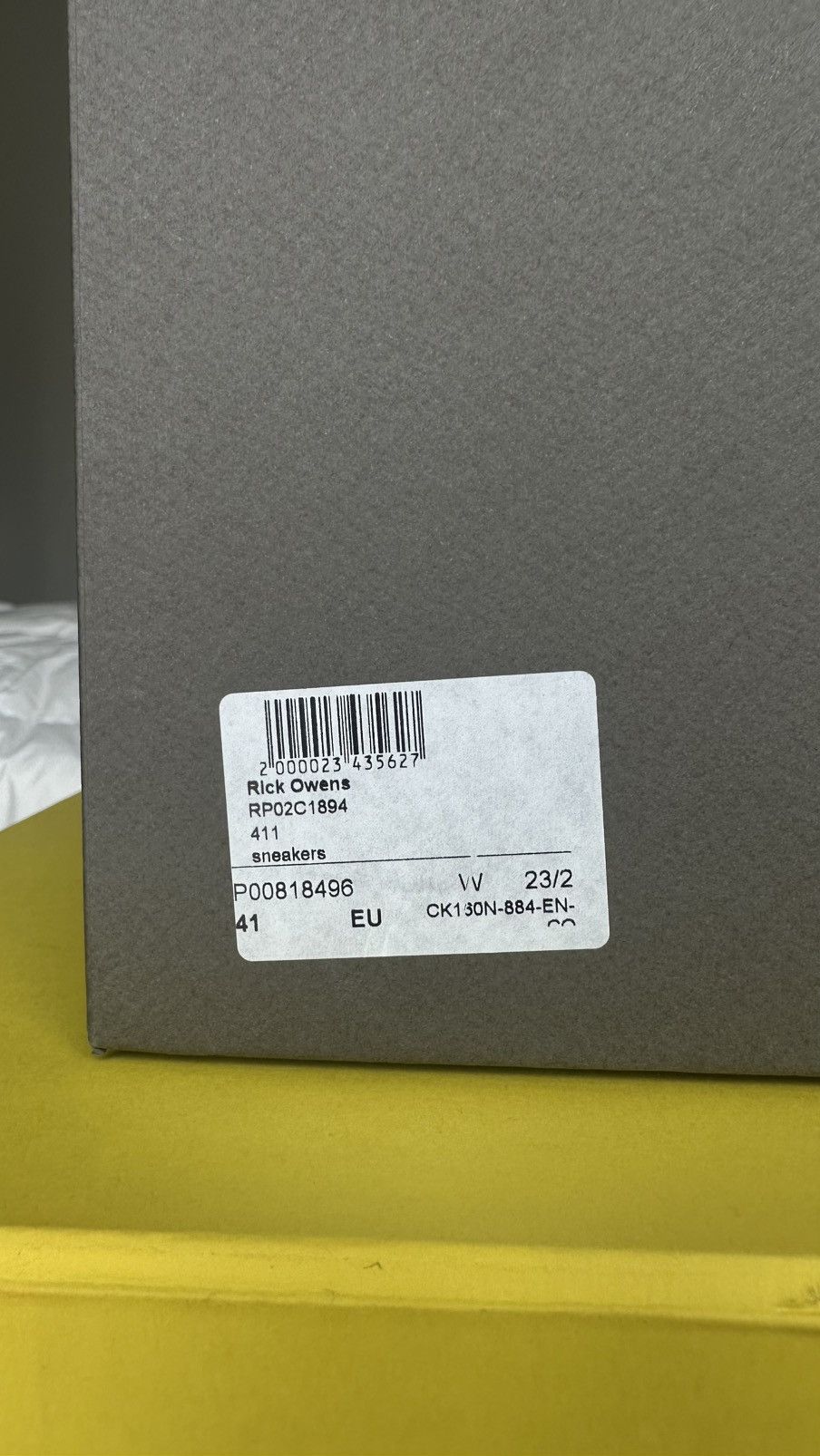 Rick Owens Rick Owens Geobasket 41 Size US 8.5 / EU 41-42 - 9 Thumbnail