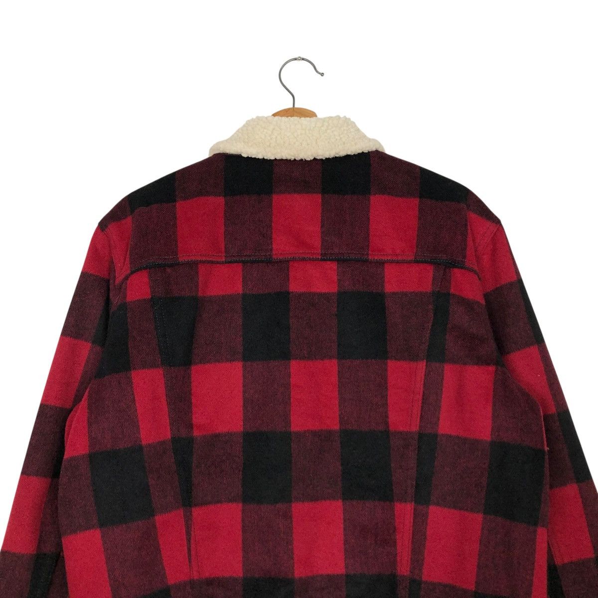 Levi's 🔥VINTAGE CHORE WOOL JACKET BLANKET LEVI’S TARTAN DESIGN Size US M / EU 48-50 / 2 - 11 Thumbnail