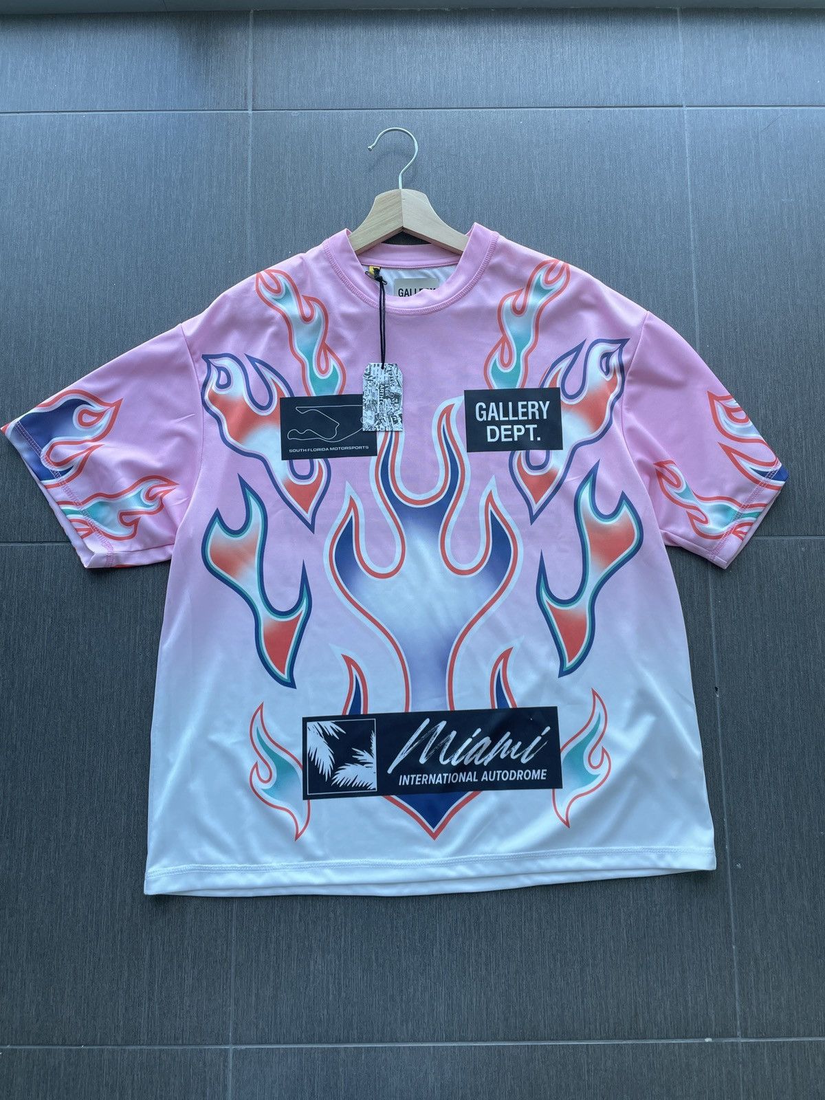 Gallery Dept. GALLERY DEPT MIAMI F1 JERSEY Size US L / EU 52-54 / 3 - 1 Thumbnail