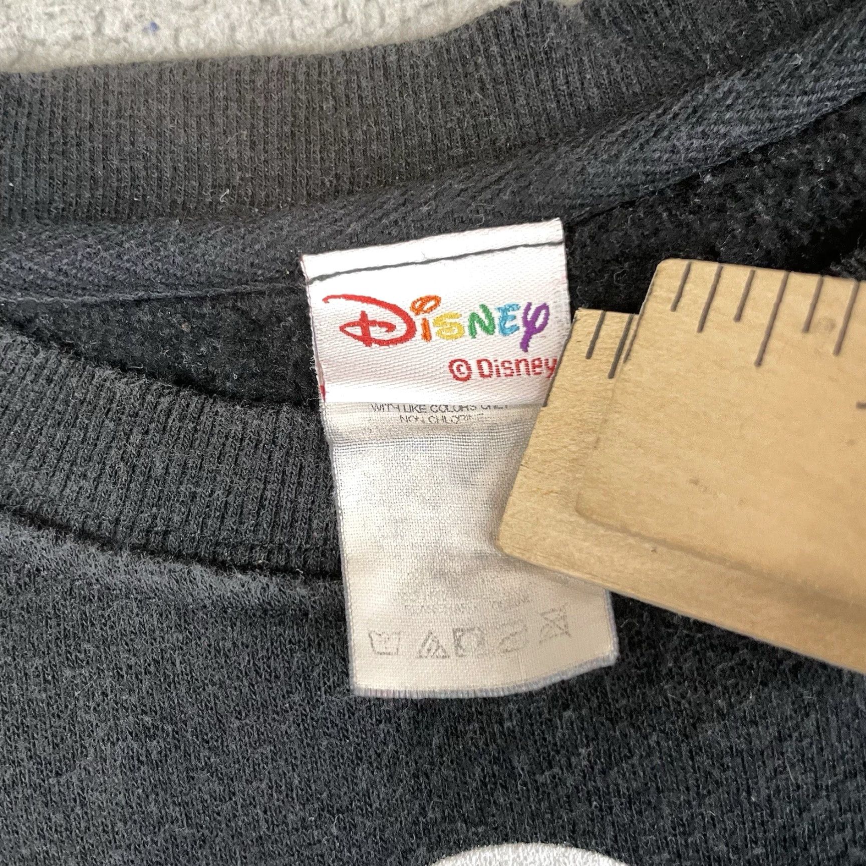 Disney VINTAGE Mickey Mouse Sweatshirt Women S Black Walt Disney Pullover Crewneck Casual Mens? Size S / US 4 / IT 40 - 5 Thumbnail