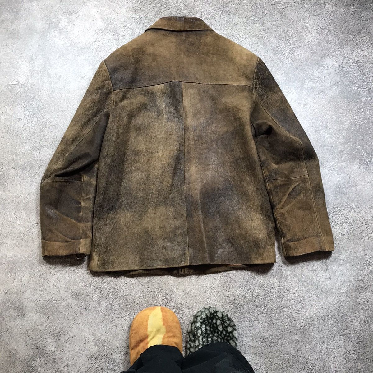 If Six Was Nine VINTAGE LEATHER JACKET JAPAN STREETWEAR NAPOLEON STYLE Size US L / EU 52-54 / 3 - 6 Thumbnail