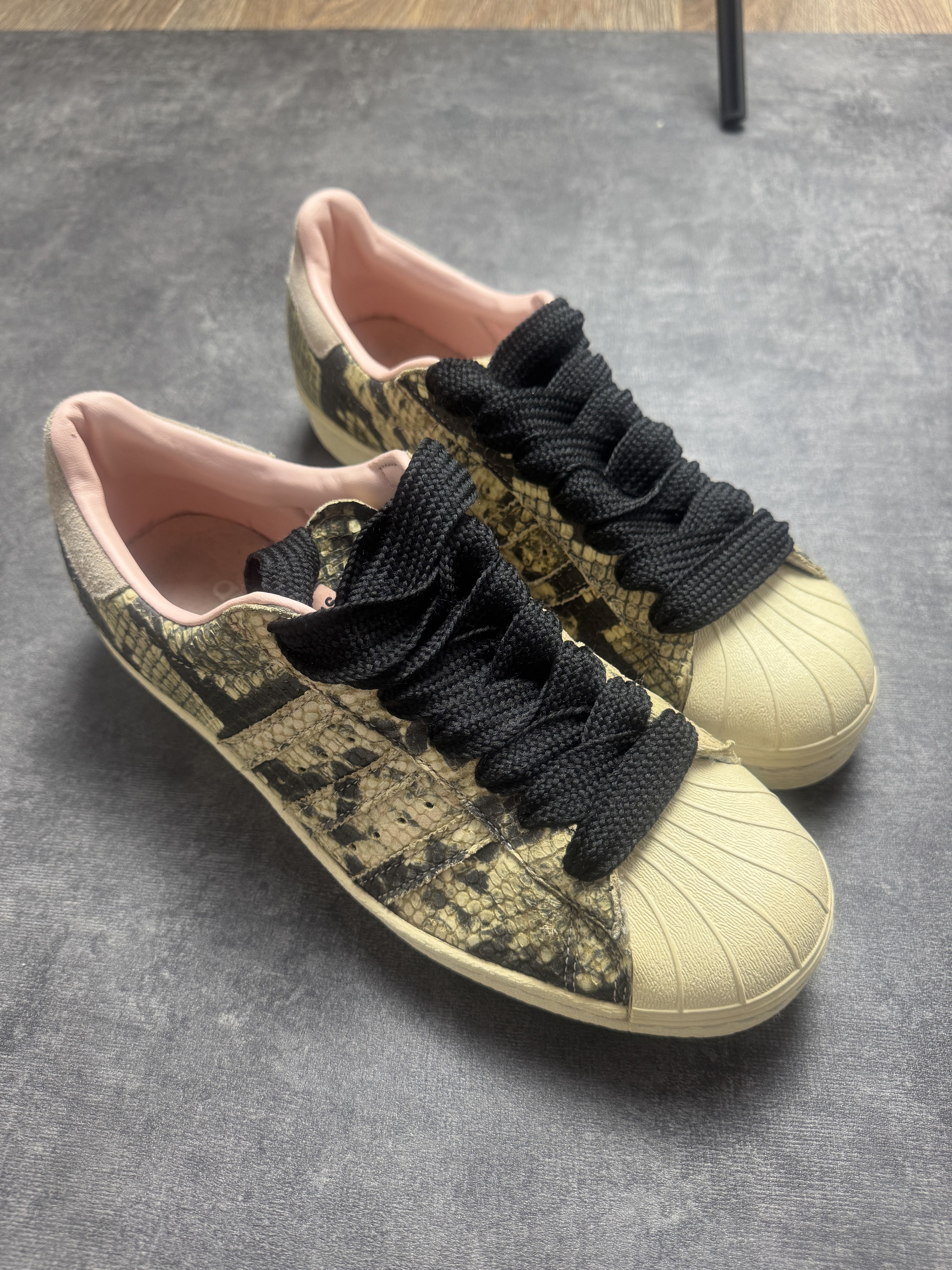 Adidas Superstar 80s VERY RARE Paris Edition Serpent Scale