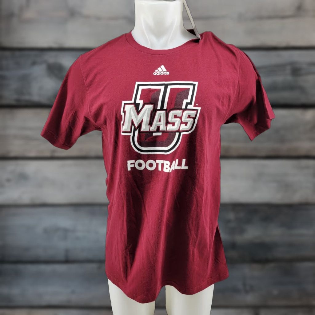 Adidas Adidas Mass U Shirt Size Large Burgundy Red Short Sleeve Shirt Mens Sports Size US L / EU 52-54 / 3 - 1 Thumbnail