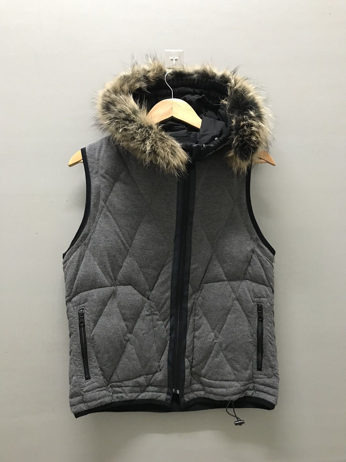 PPFM × Vintage Vintage PPFM Sleeveless Tilted Zipper Hoodie Jacket Size US S / EU 44-46 / 1 - 7 Thumbnail