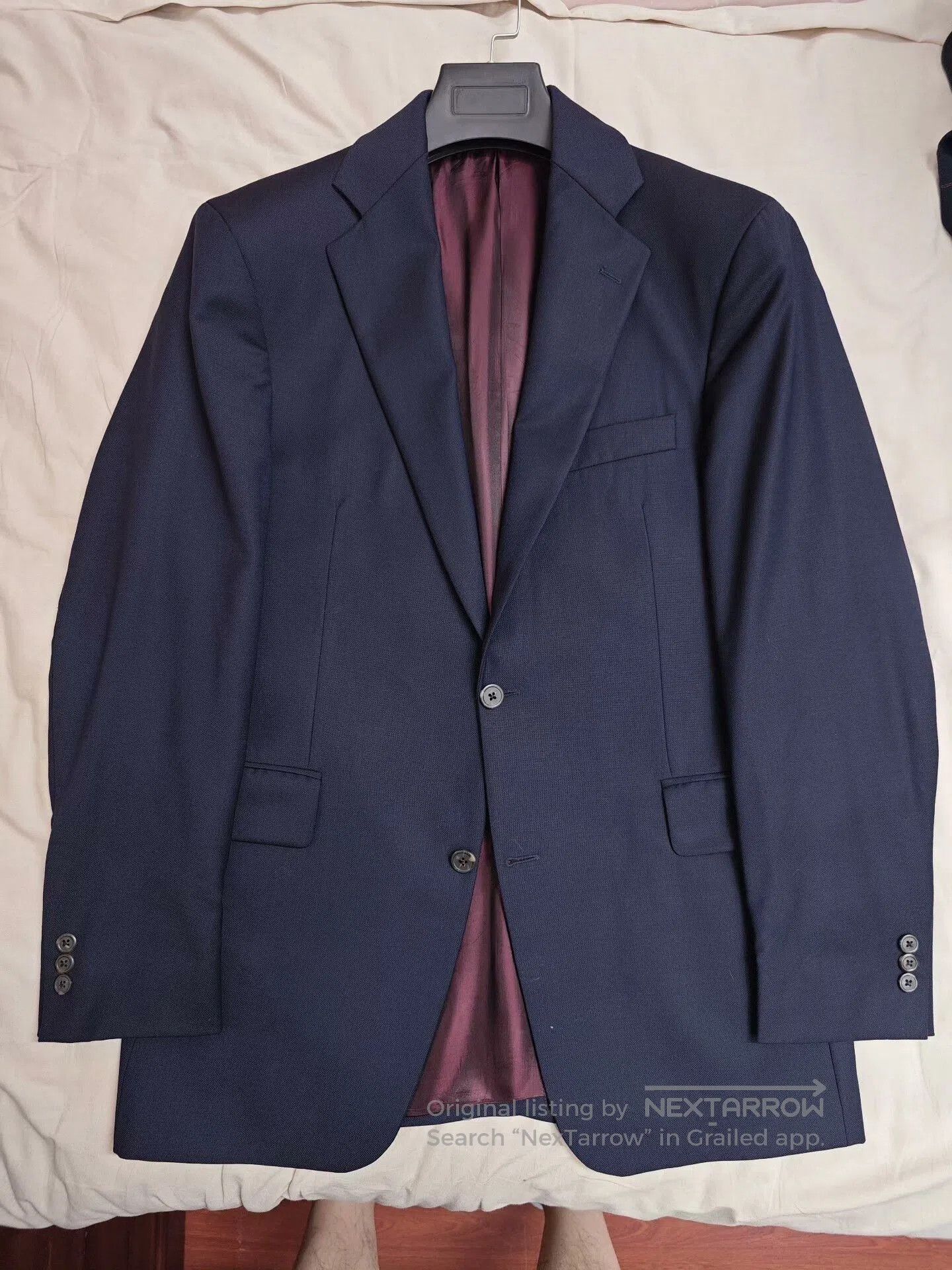 Nordstrom Nordstrom Wool Half-Canvas Blazer. Size US M / EU 48-50 / 2 - 5 Thumbnail
