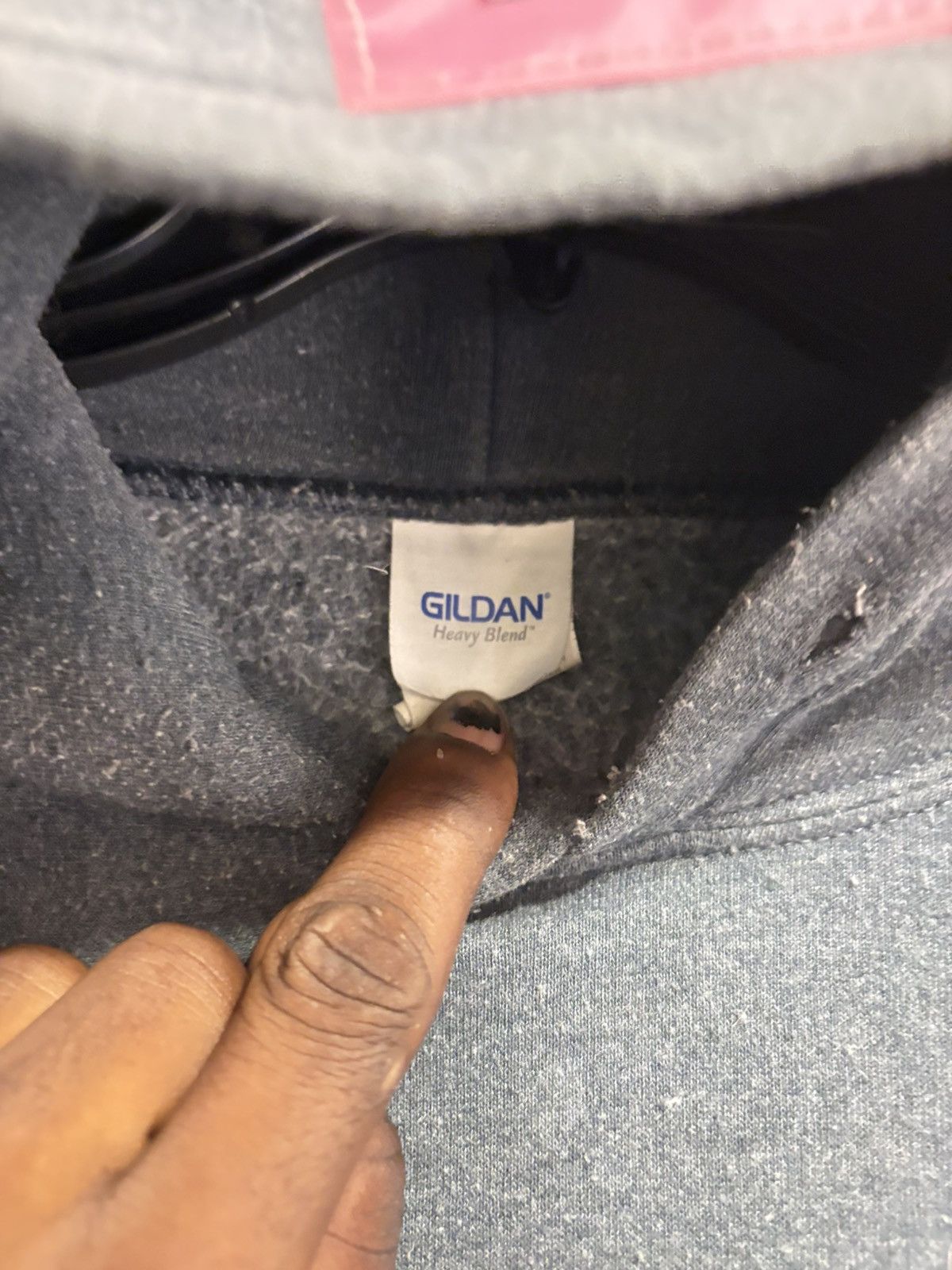 Gildan “Sayori Protection Squad Founder” Custom Hoodie — Size L. Size US L / EU 52-54 / 3 - 7 Thumbnail