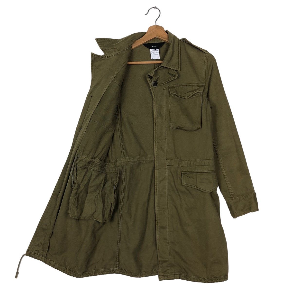 Japanese Brand 🔥Military Parka Jacket Style Green Made in Japan Size US M / EU 48-50 / 2 - 8 Thumbnail