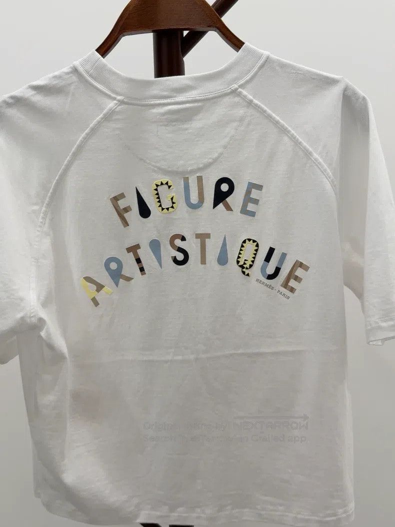 Hermes Hermes Classic white totem short-sleeve T-shirt Size XS / US 0-2 / IT 36-38 - 4 Thumbnail