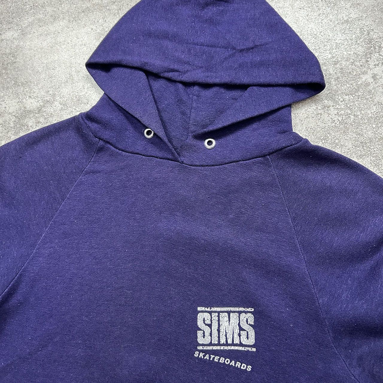 Vintage 80s SIMS SKATEBOARDS OLD SCHOOL SWEATSHIRT HOODIE SIZE M Size US M / EU 48-50 / 2 - 3 Thumbnail