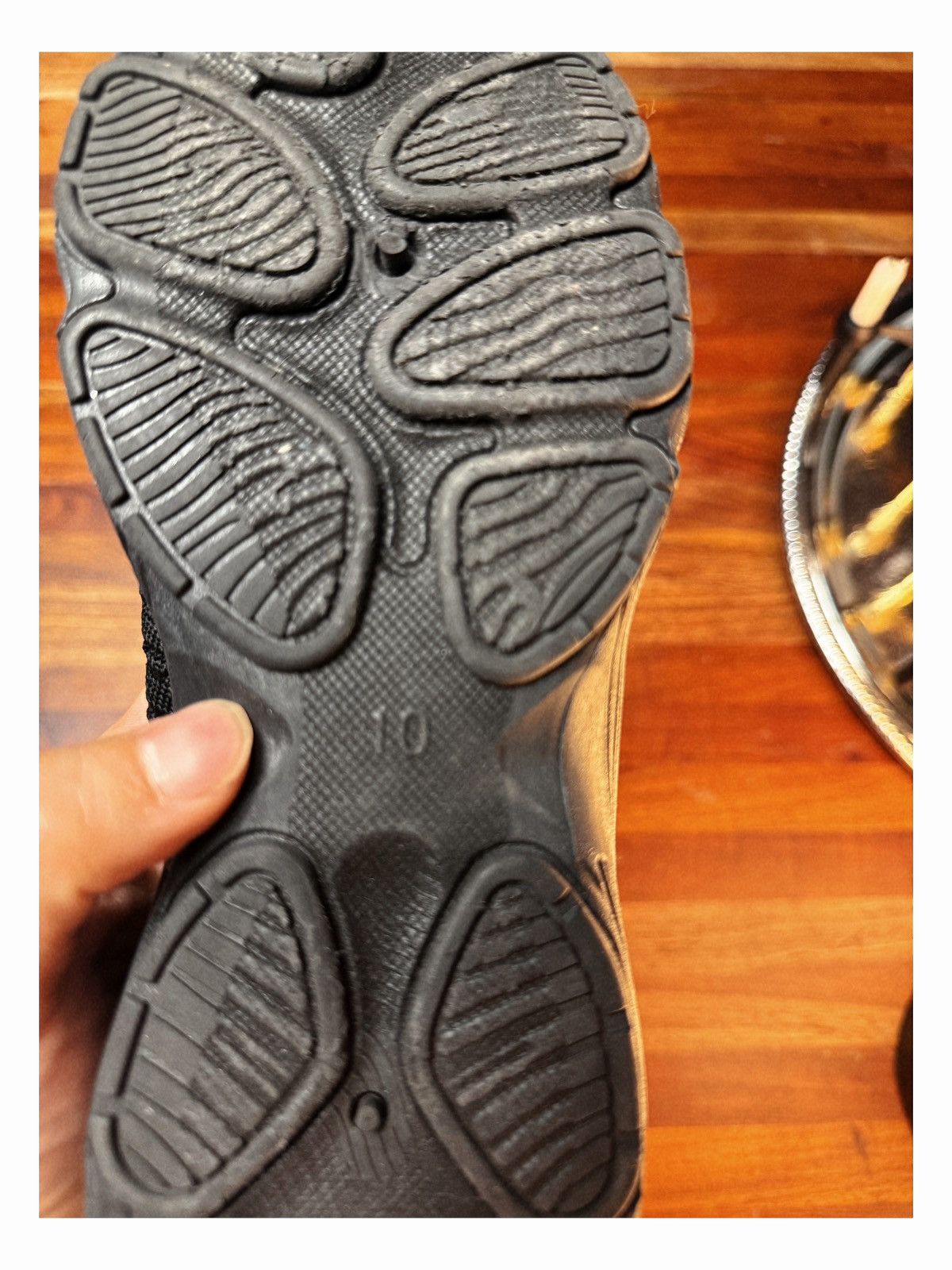 Other All-Black Knit Athletic Sneakers – Size 10 (Unbranded) Size US 10 / IT 40 - 6 Thumbnail