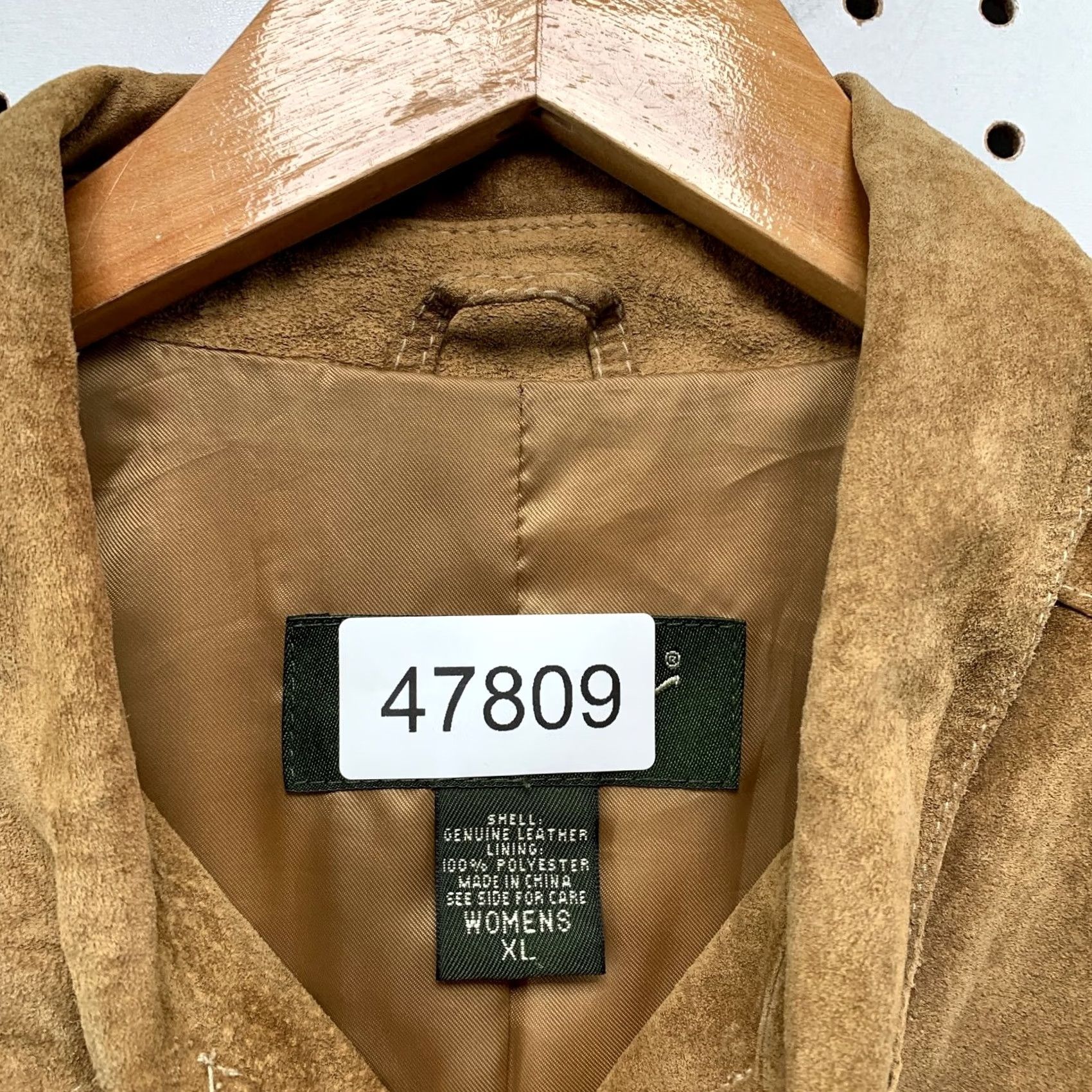 Eddie Bauer Eddie Bauer Suede Jacket Womens XL Brown Western Cowgirl Genuine Leather Bomber Jacket Size XL / US 12-14 / IT 48-50 - 3 Thumbnail