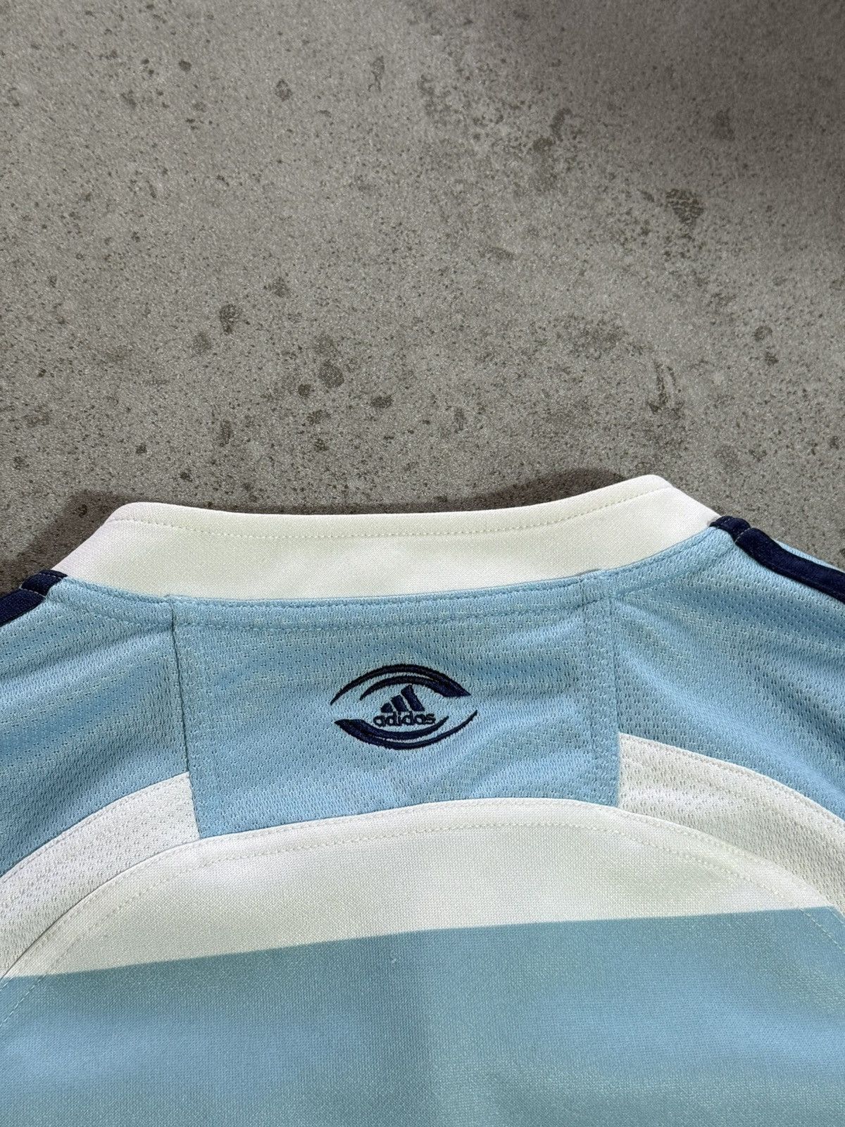 Adidas Rare 2008 Adidas Argentina U.A.R Rugby Shirt soccer jersey Size US L / EU 52-54 / 3 - 6 Thumbnail