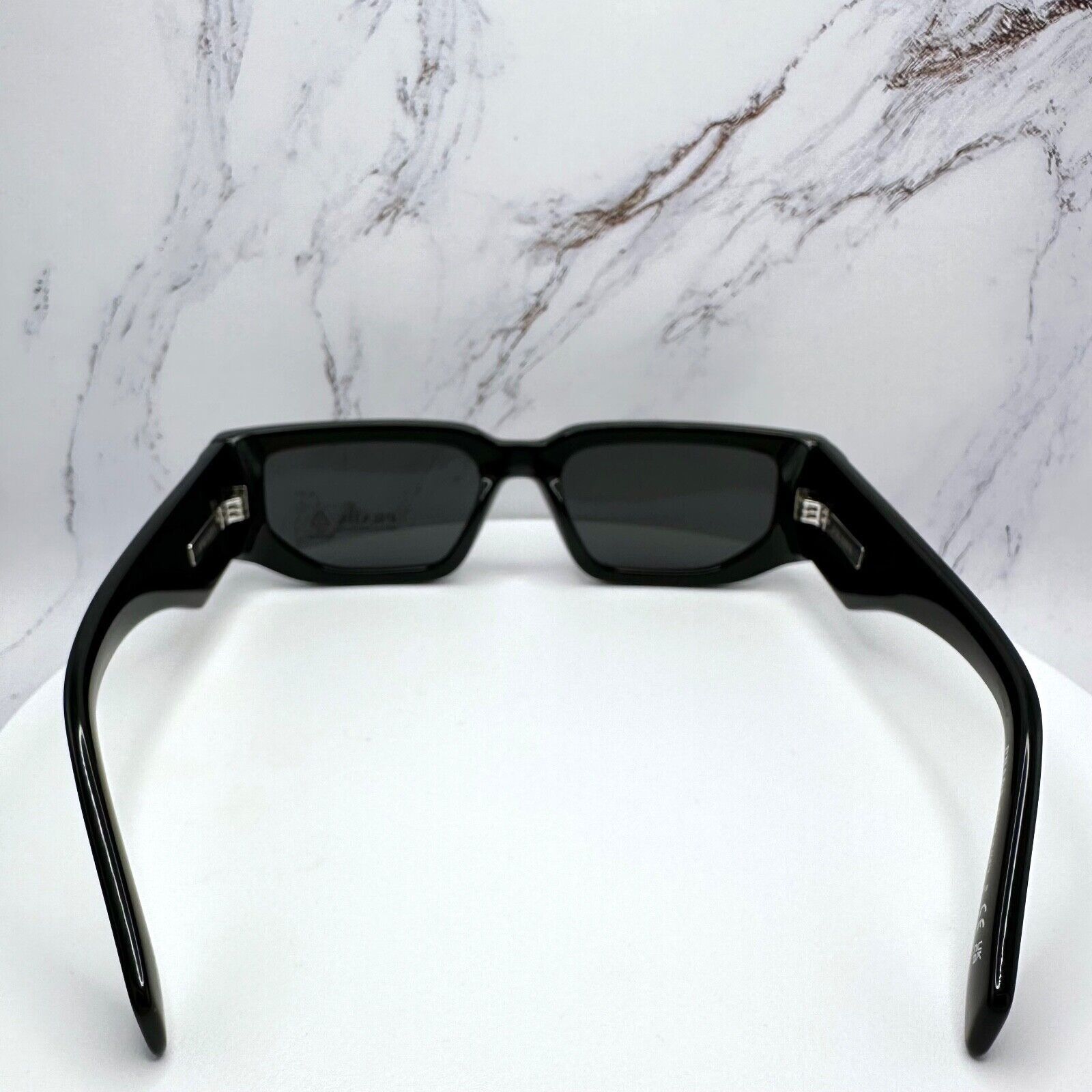 Prada NEW PRADA Sunglasses Black Square Rectangle Plaque Logo Size ONE SIZE - 18 Thumbnail