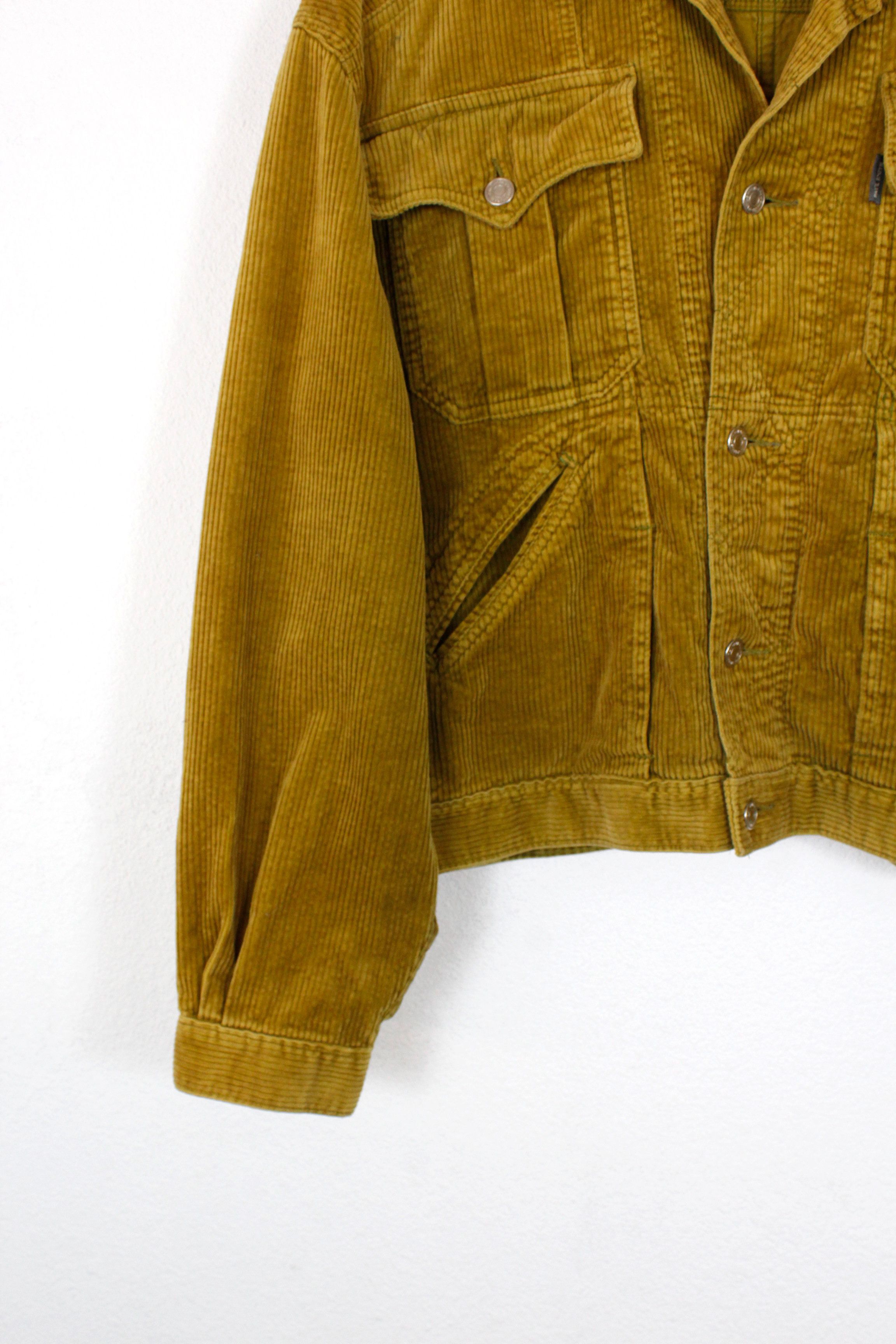 Paul Smith Paul Smith Velvet Olive Corduroy Jacket Size US L / EU 52-54 / 3 - 3 Thumbnail