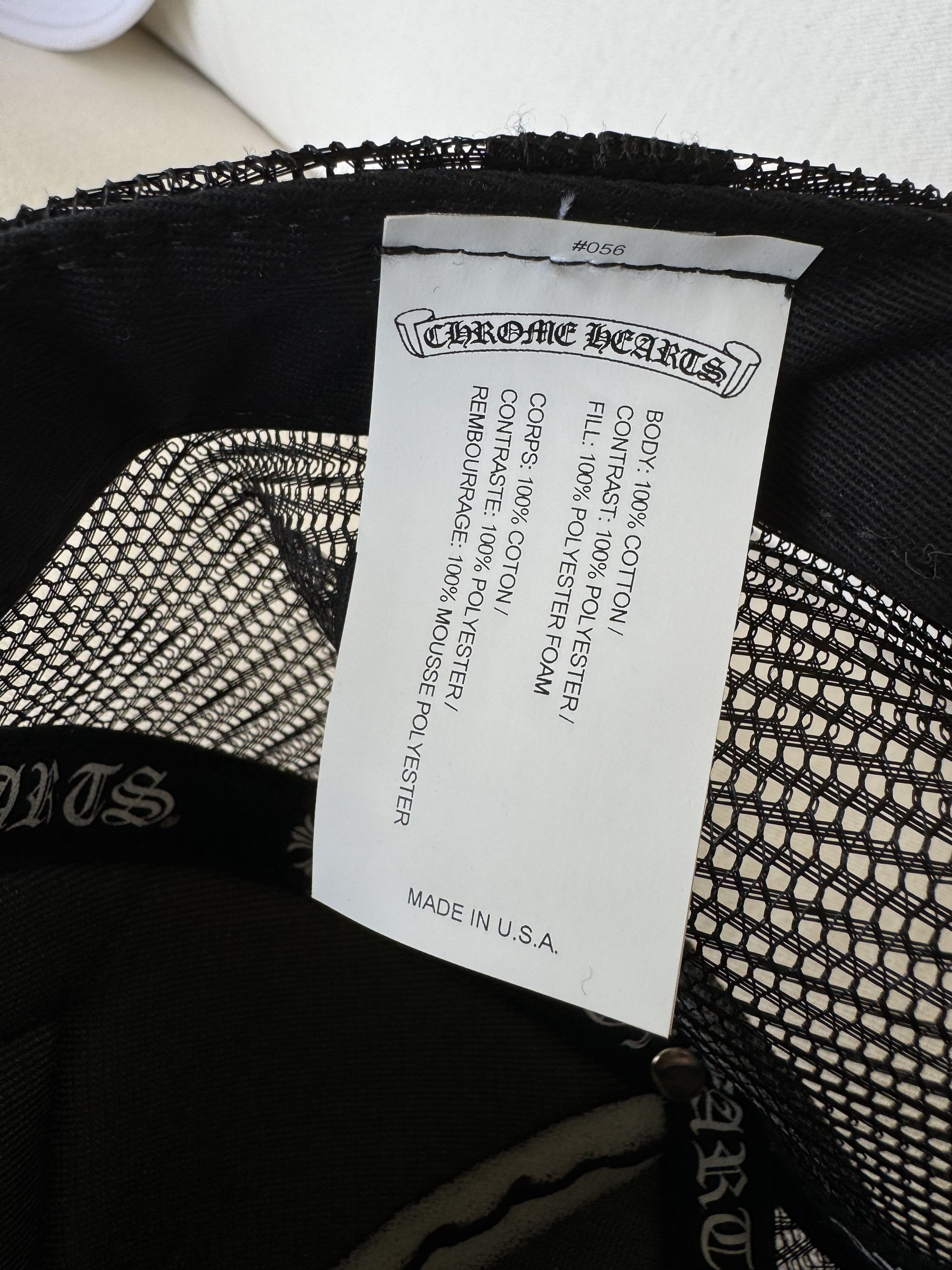 Chrome Hearts Chrome Hearts CH Malibu Trucker Size ONE SIZE - 5 Thumbnail
