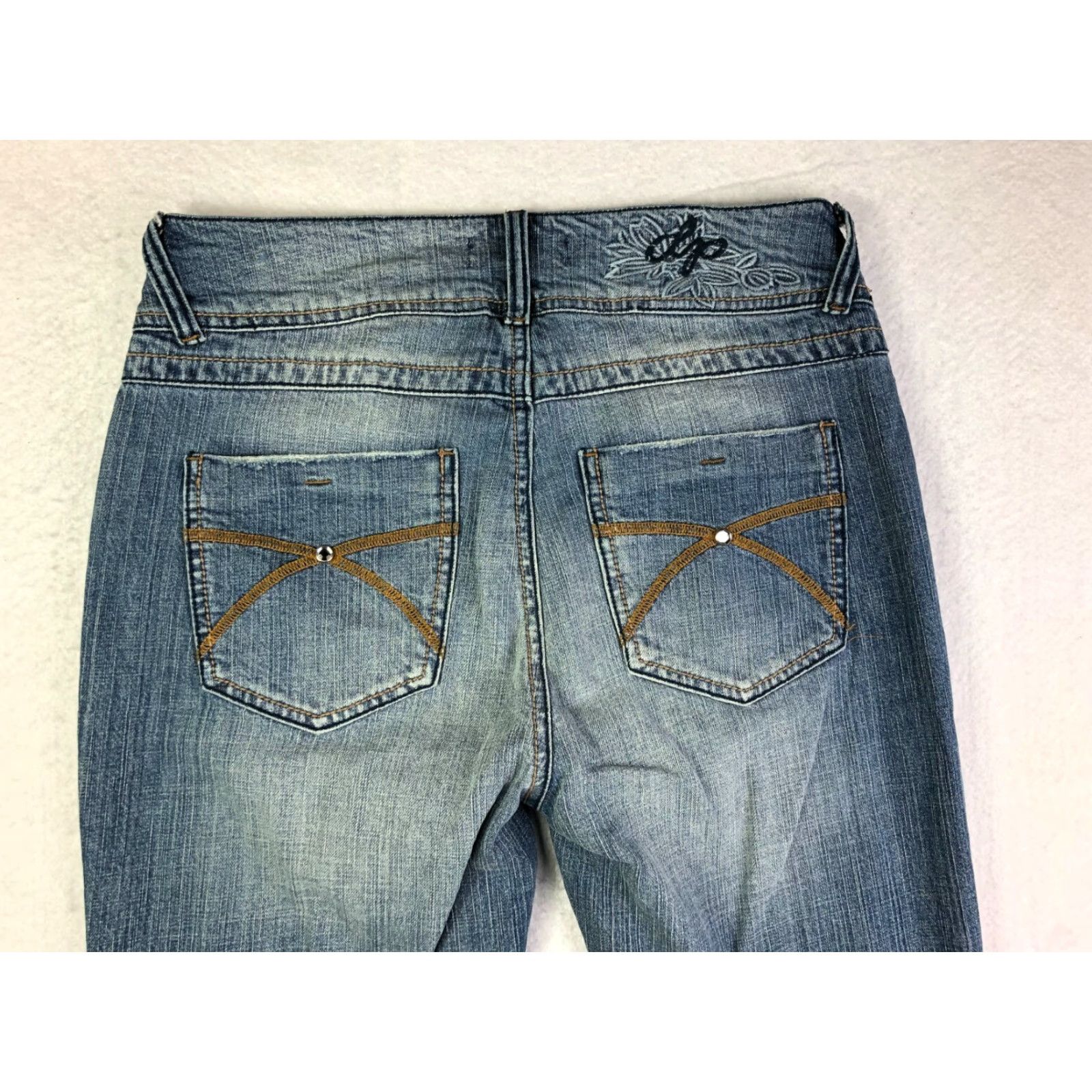 Vintage Department of Peace Jeans Capri Womens Size 6 30x20 Measured Blue Denim Size 28" / US 6 / IT 42 - 5 Thumbnail