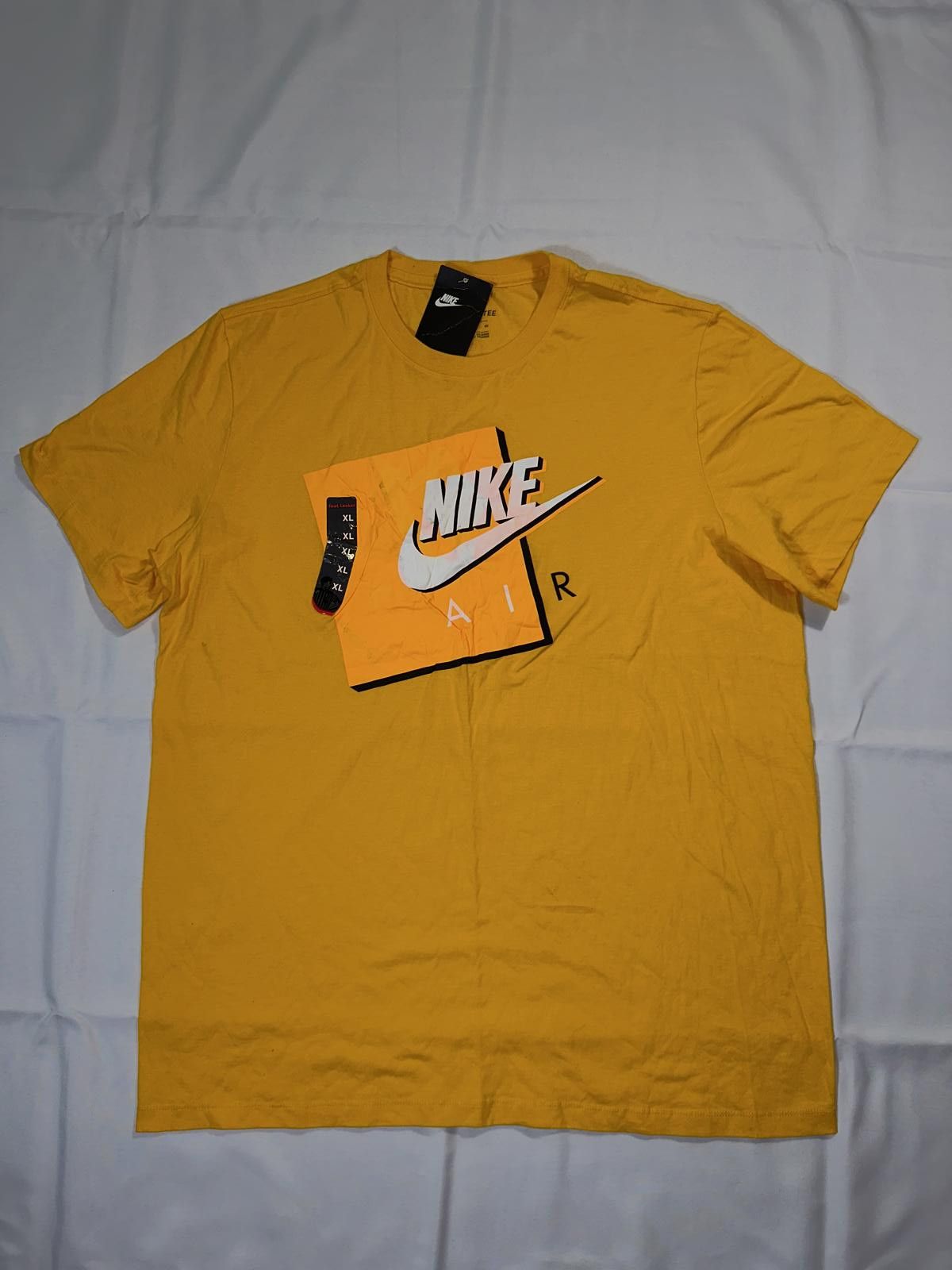 Nike Nike Air Box Speed Nike Air University Gold Shirt Size US XL / EU 56 / 4 - 1 Thumbnail
