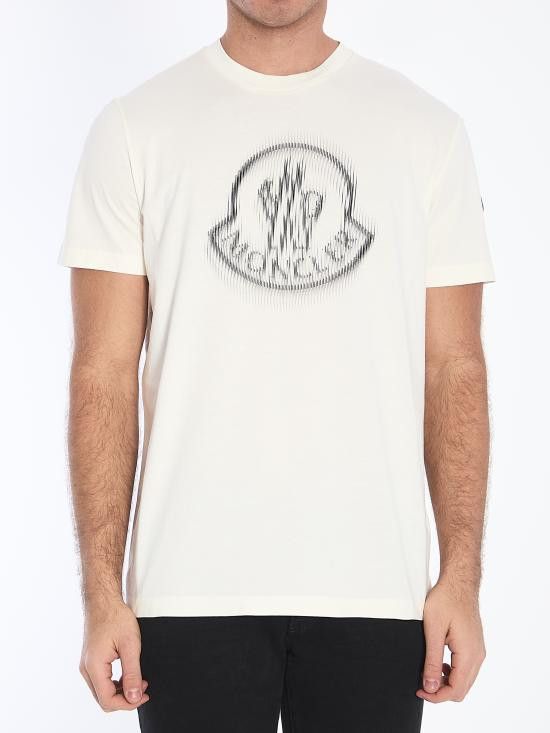 Moncler MONCLER Men T-Shirts 8C00004 WHITE Size US XL / EU 56 / 4 - 1 Thumbnail