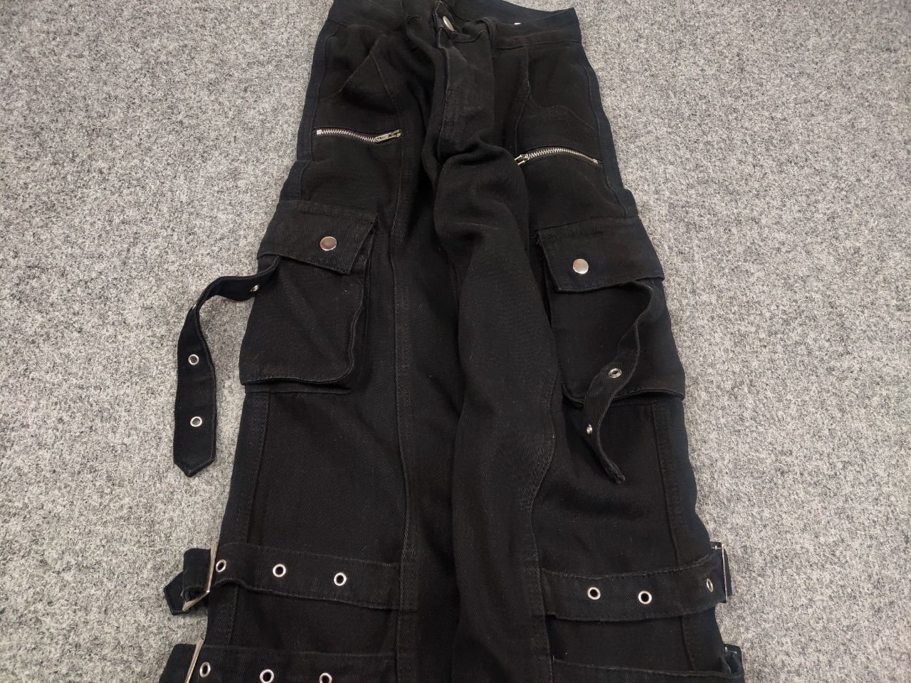 If Six Was Nine Vintage Japan l.g.b. Style Bomdage Cargo Baggy Pants Y2K Size US 30 / EU 46 - 6 Thumbnail