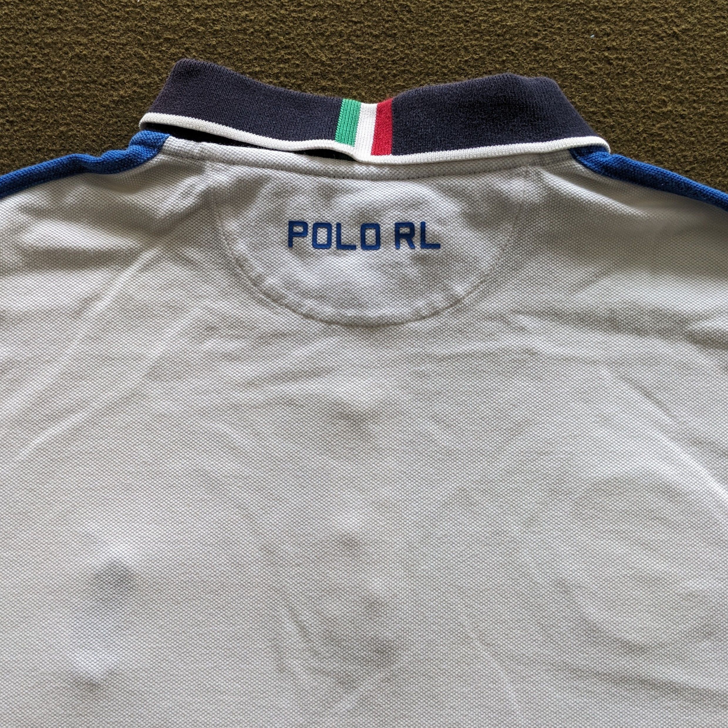 Vintage Vintage ITALIA Polo Ralph Lauren Luxury Brand T-shirt Size US XL / EU 56 / 4 - 4 Thumbnail